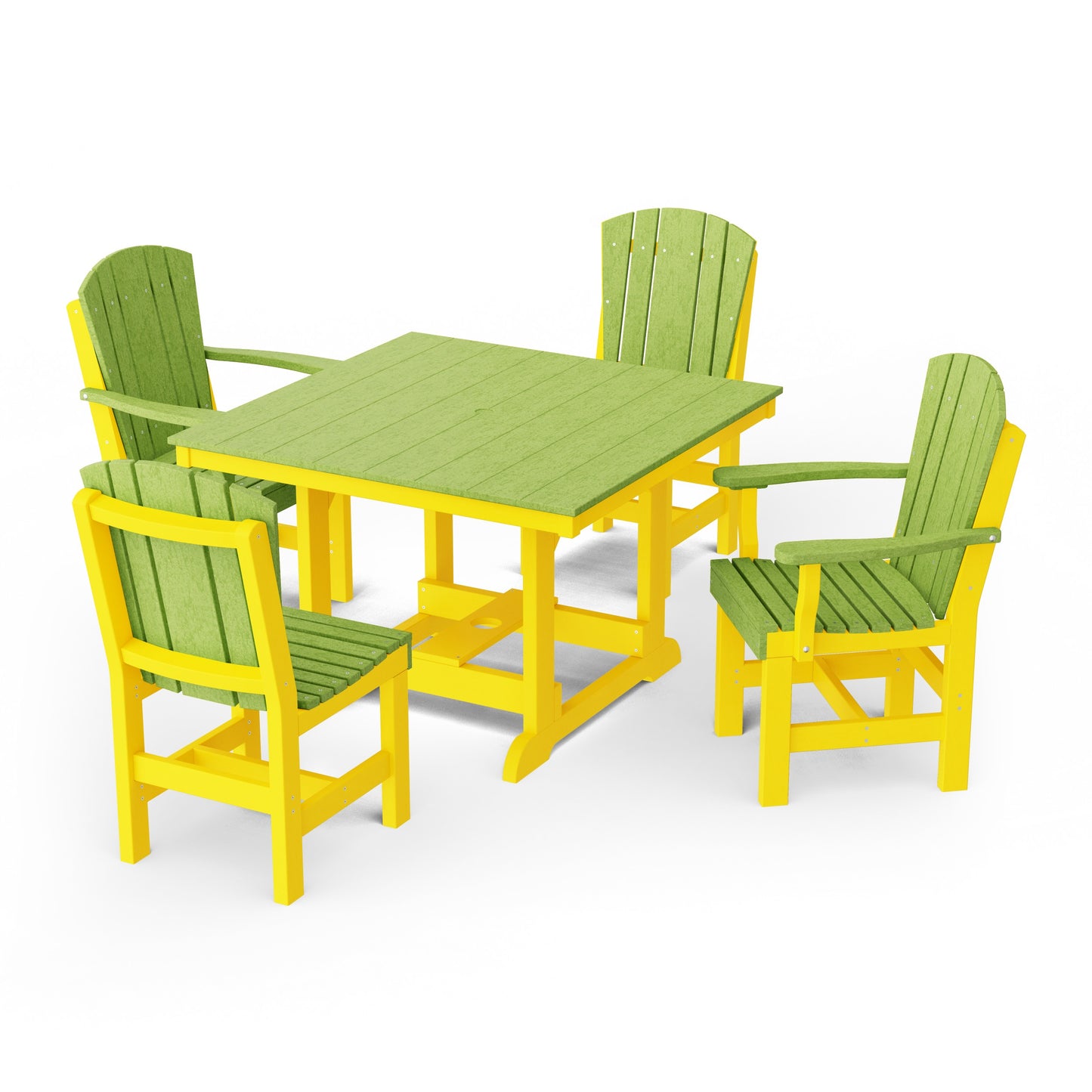 Heritage 5-Piece Square Dining Set