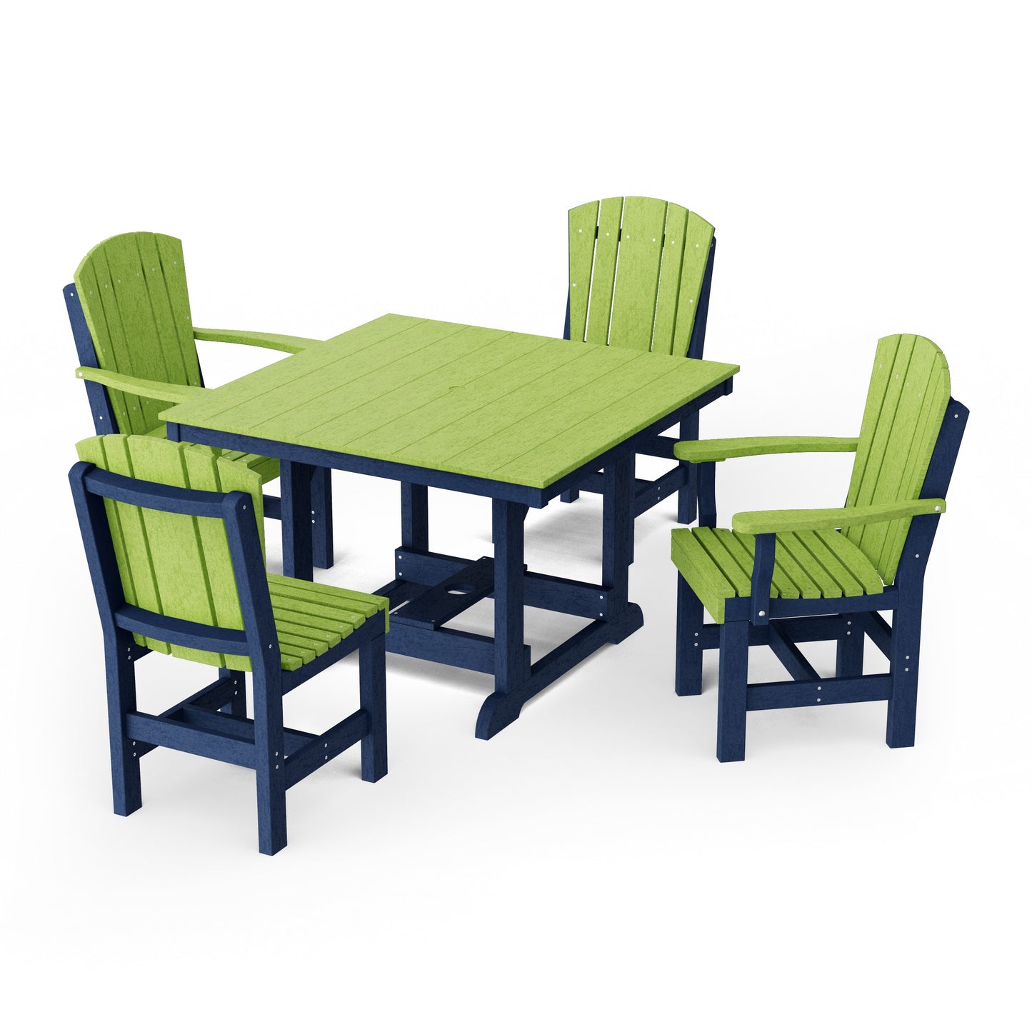 Heritage 5-Piece Square Dining Set