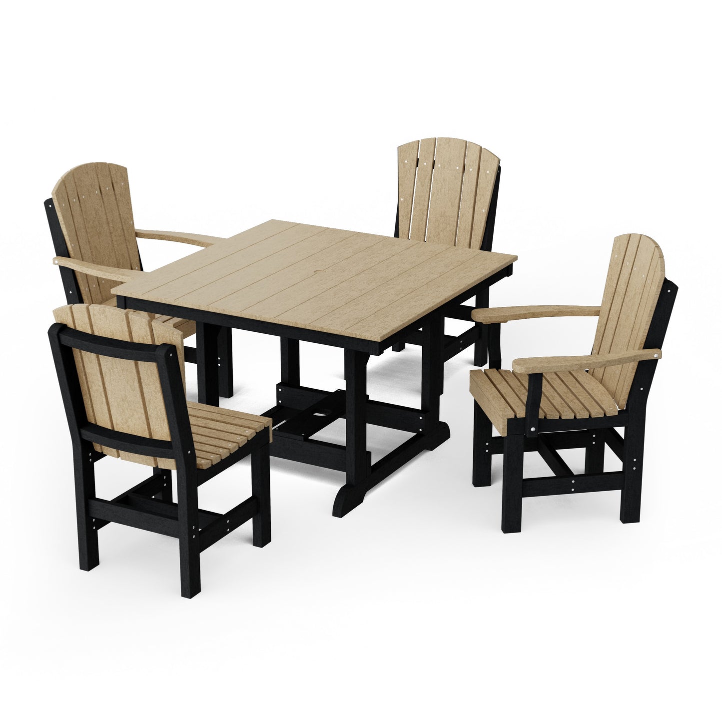 Heritage 5-Piece Square Dining Set