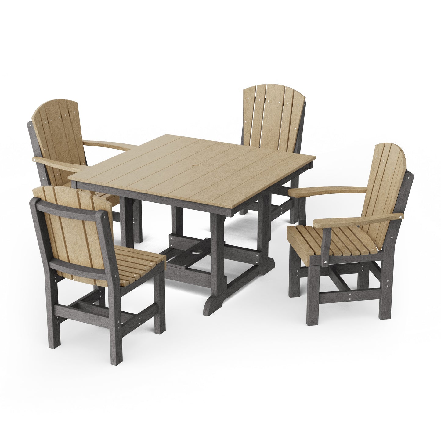 Heritage 5-Piece Square Dining Set