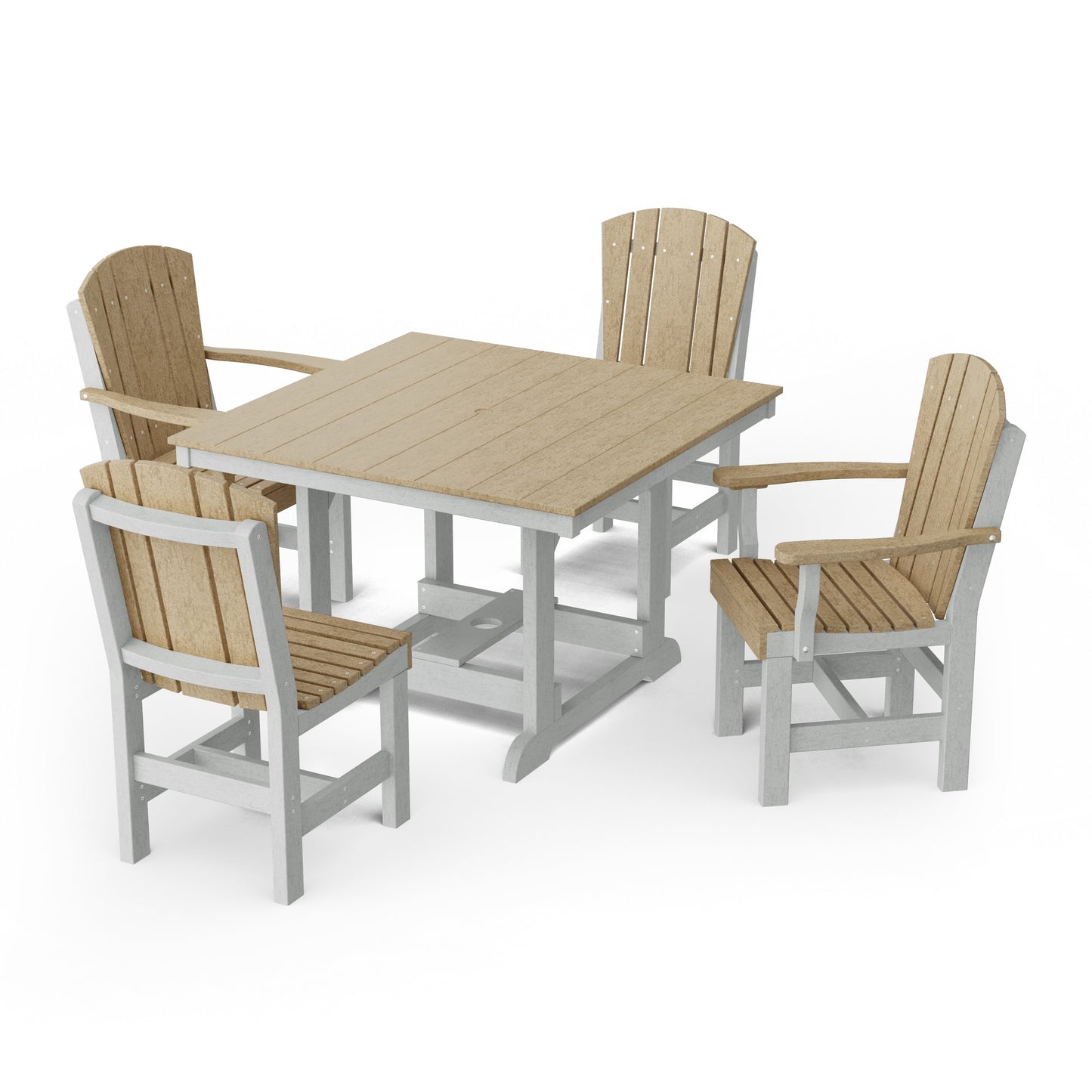 Heritage 5-Piece Square Dining Set