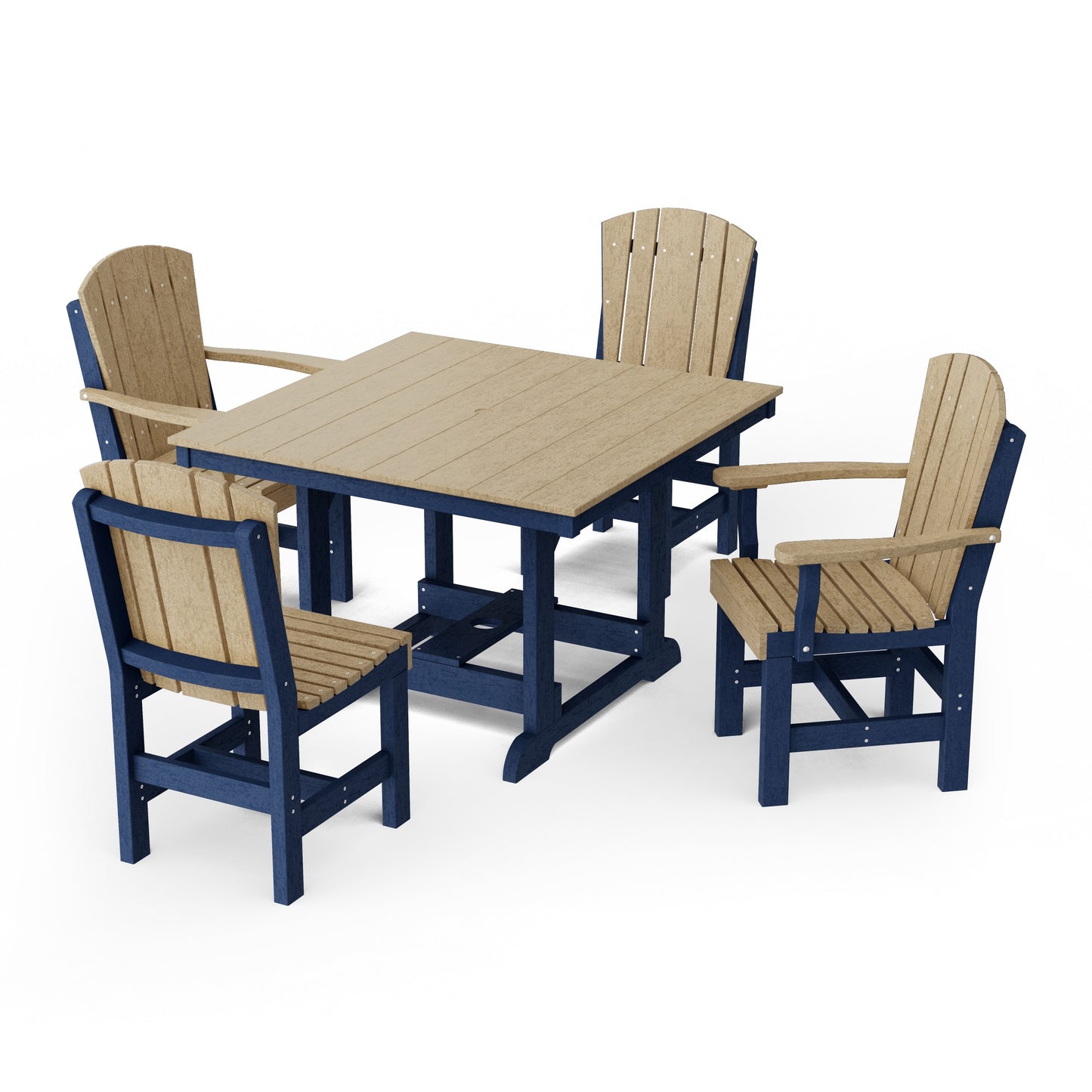 Heritage 5-Piece Square Dining Set