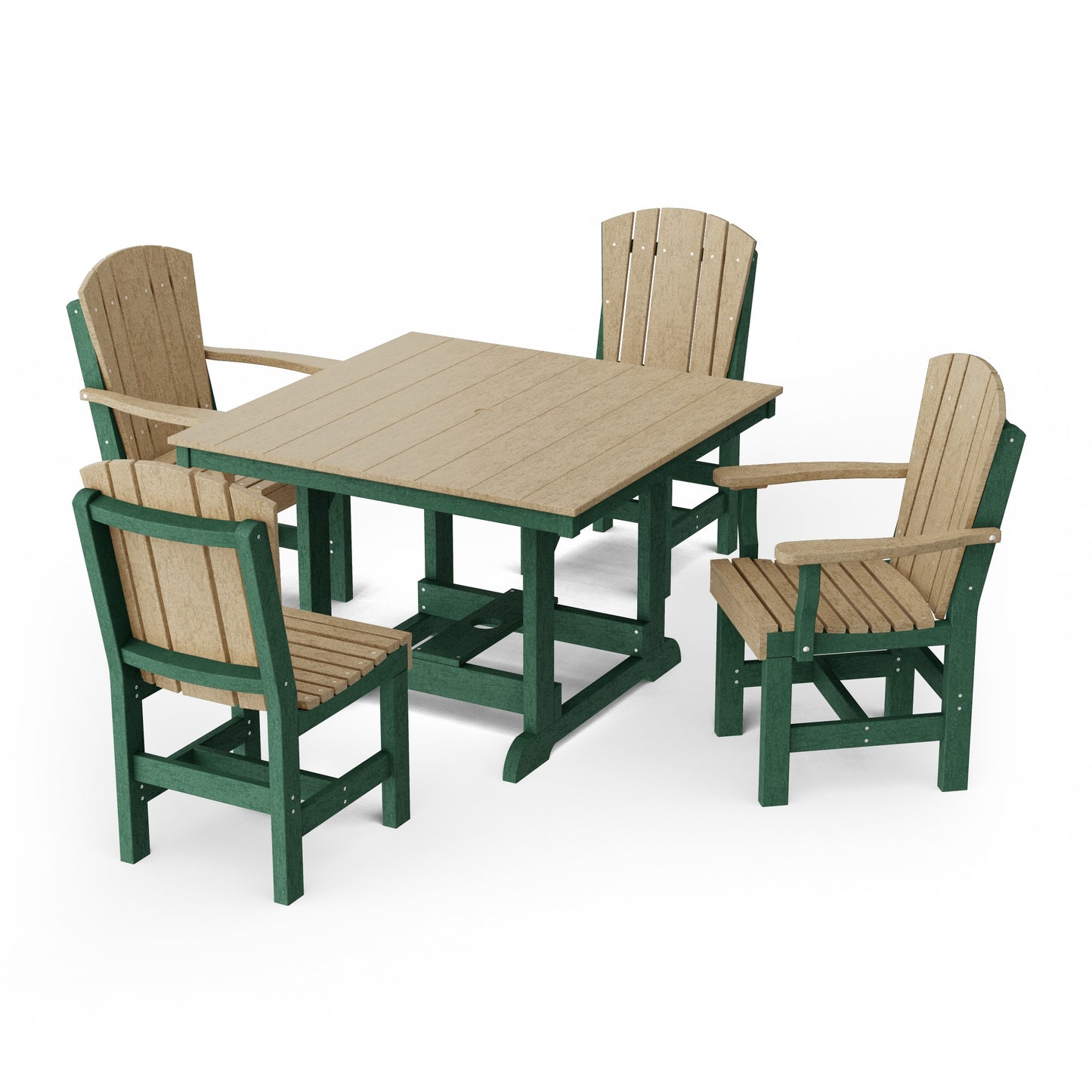 Heritage 5-Piece Square Dining Set