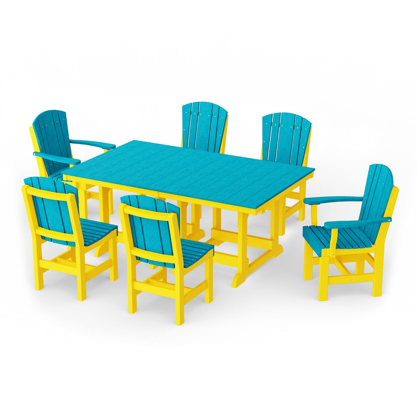 Heritage 7-Piece Rectangular Dining Set
