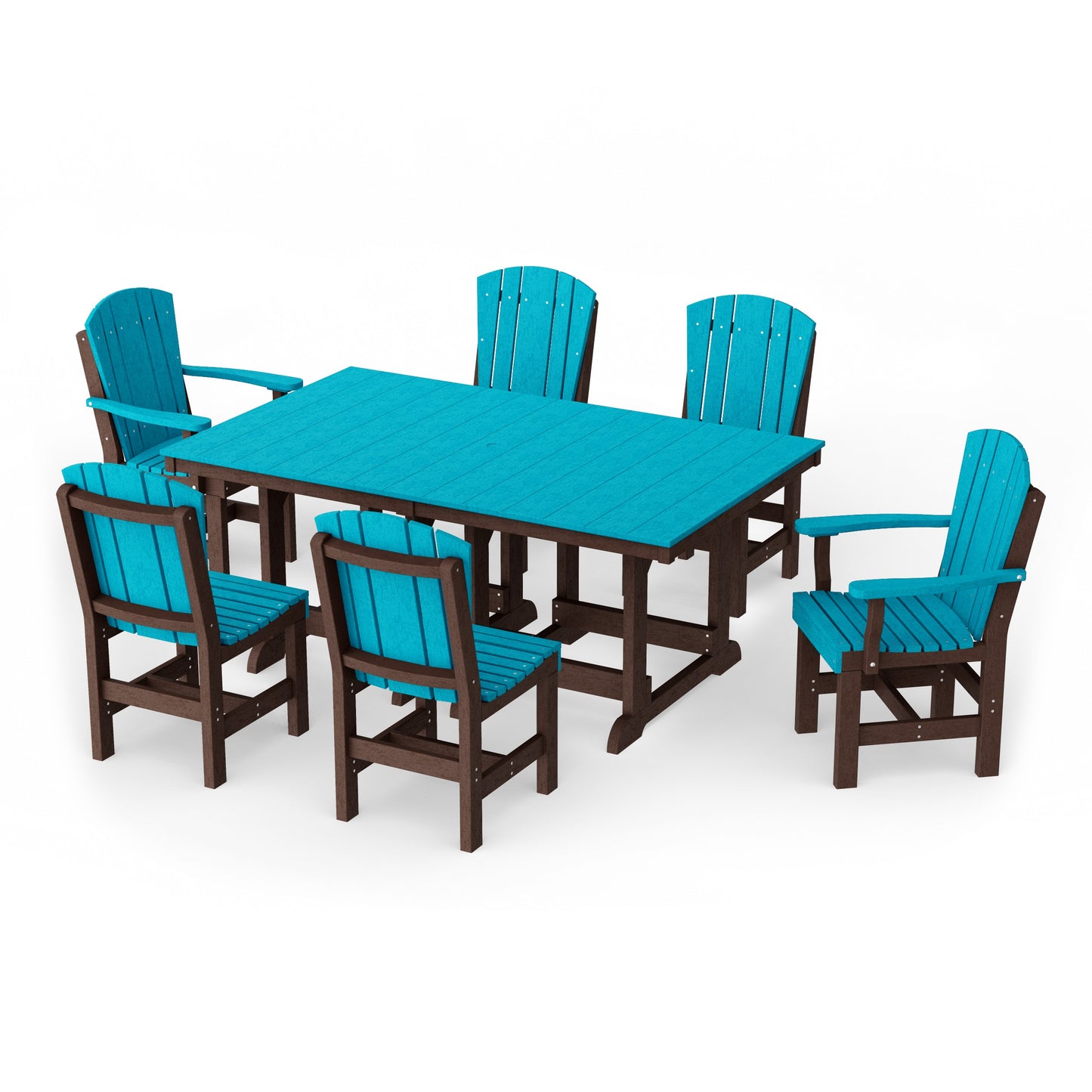 Heritage 7-Piece Rectangular Dining Set