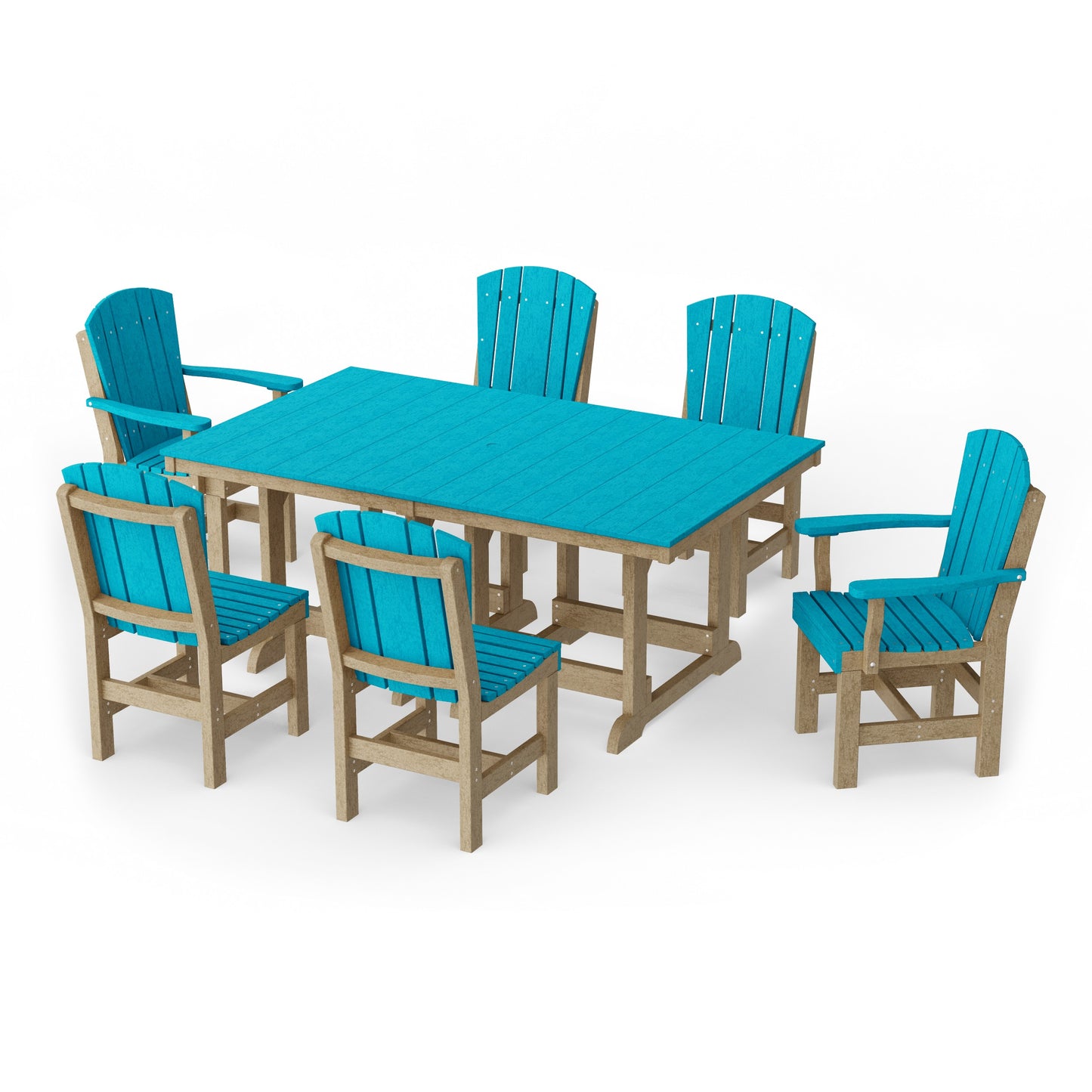 Heritage 7-Piece Rectangular Dining Set