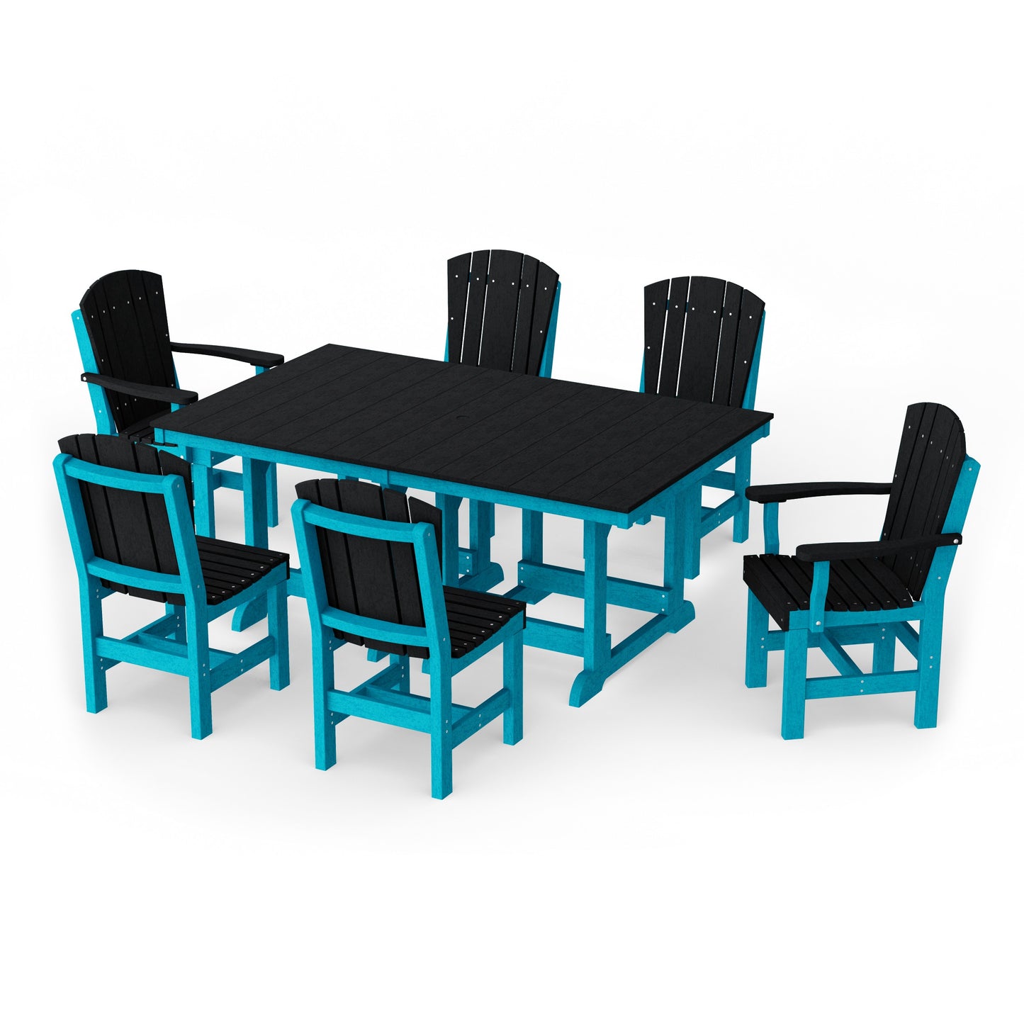 Heritage 7-Piece Rectangular Dining Set