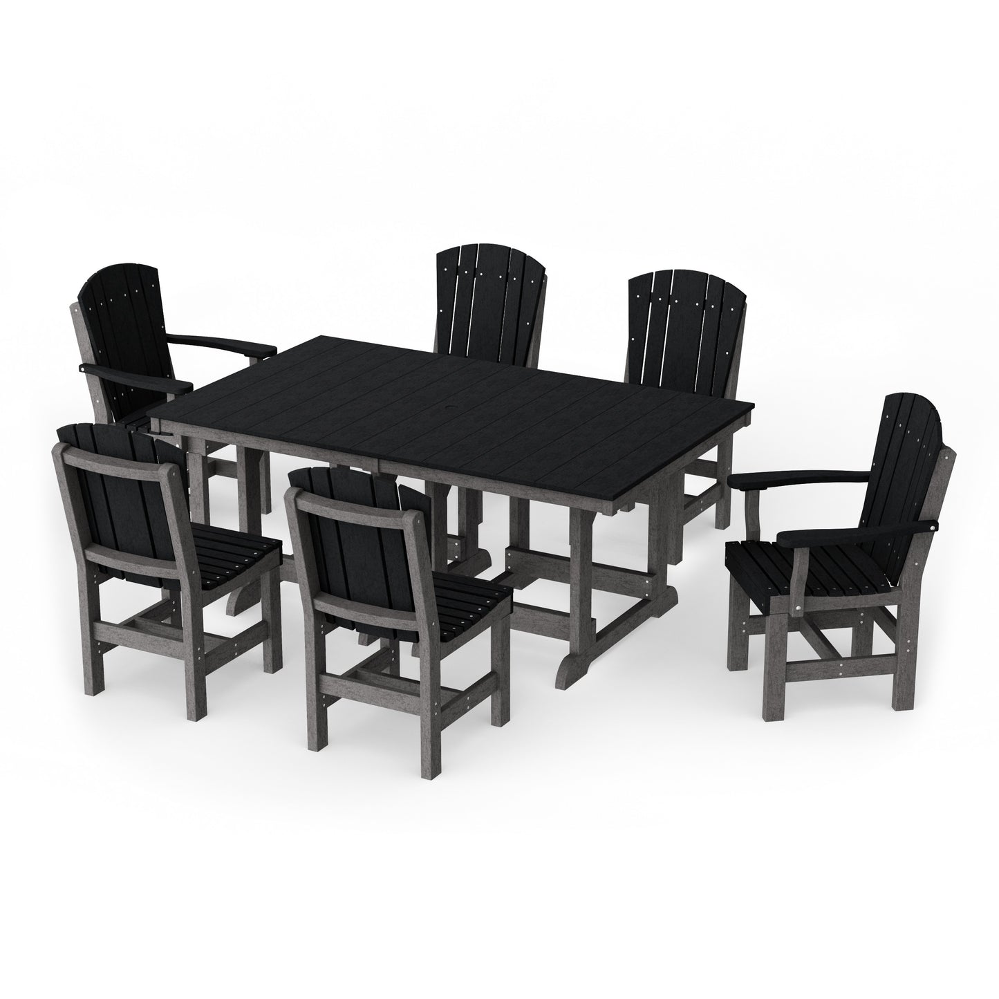 Heritage 7-Piece Rectangular Dining Set