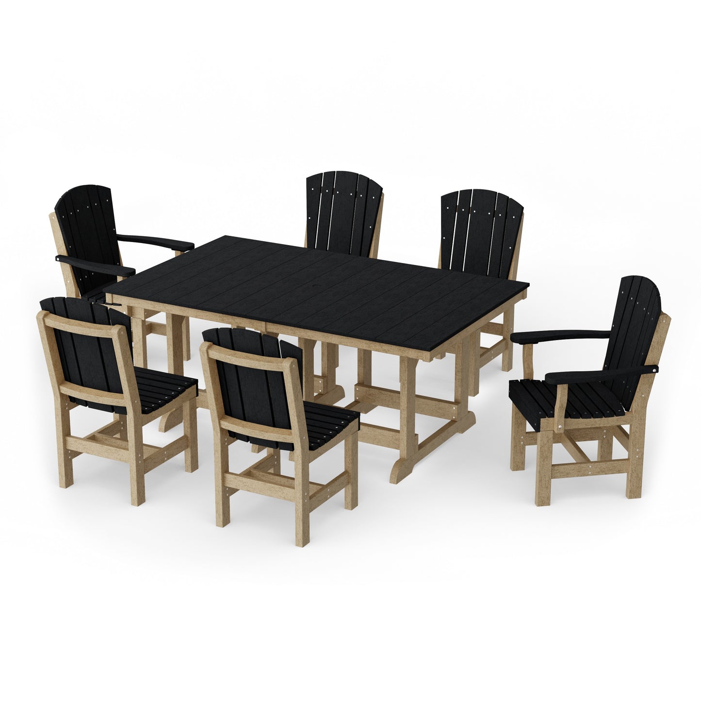 Heritage 7-Piece Rectangular Dining Set