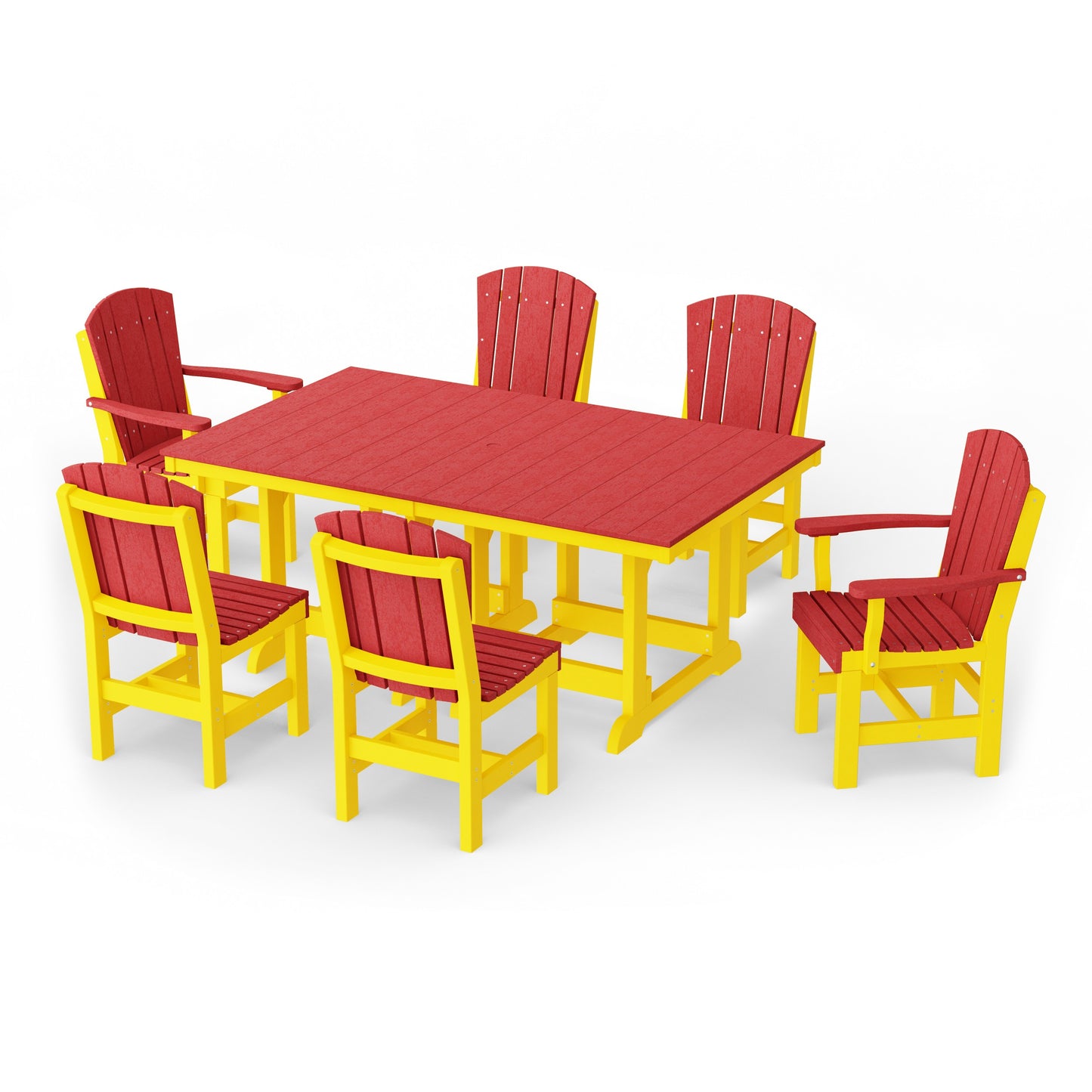 Heritage 7-Piece Rectangular Dining Set