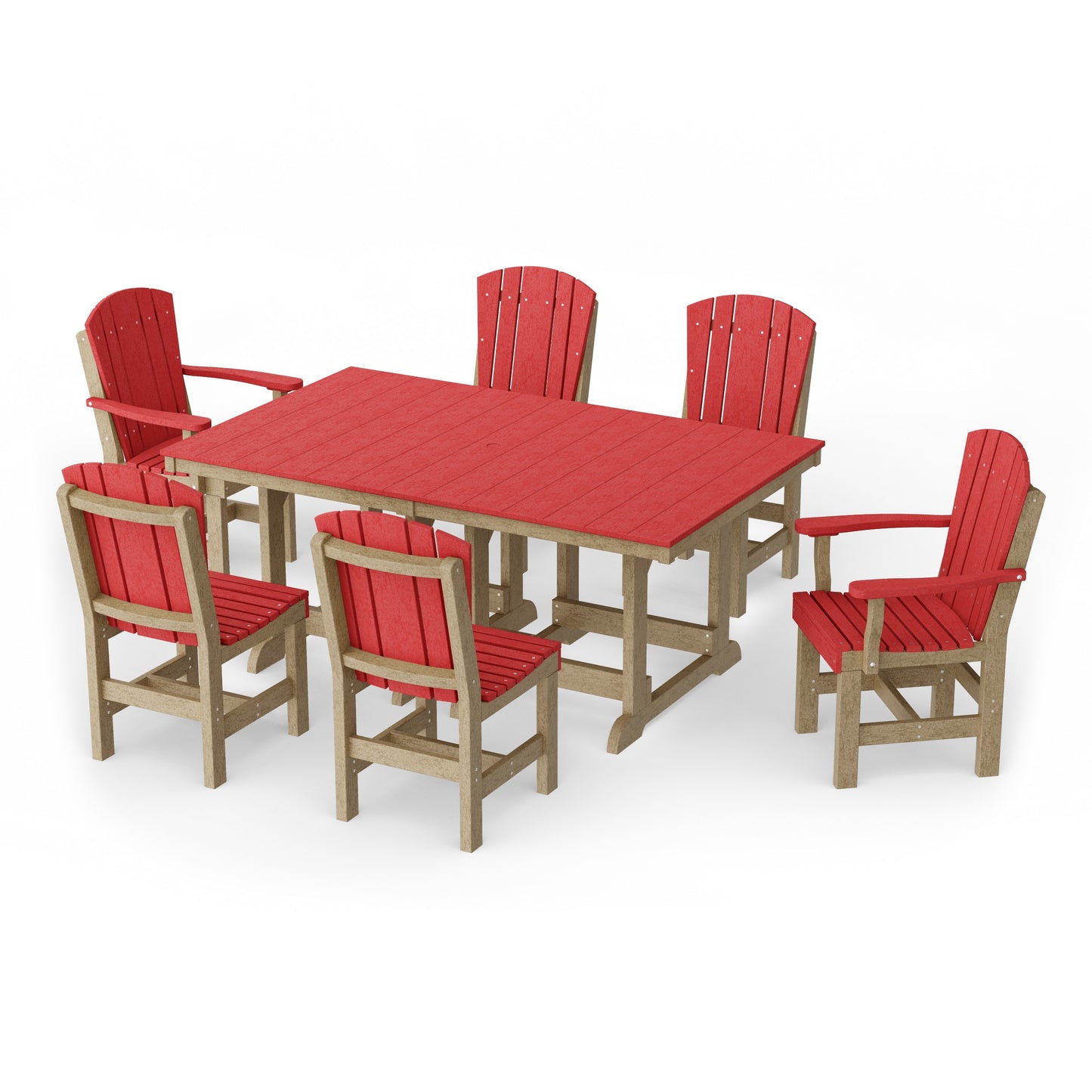 Heritage 7-Piece Rectangular Dining Set