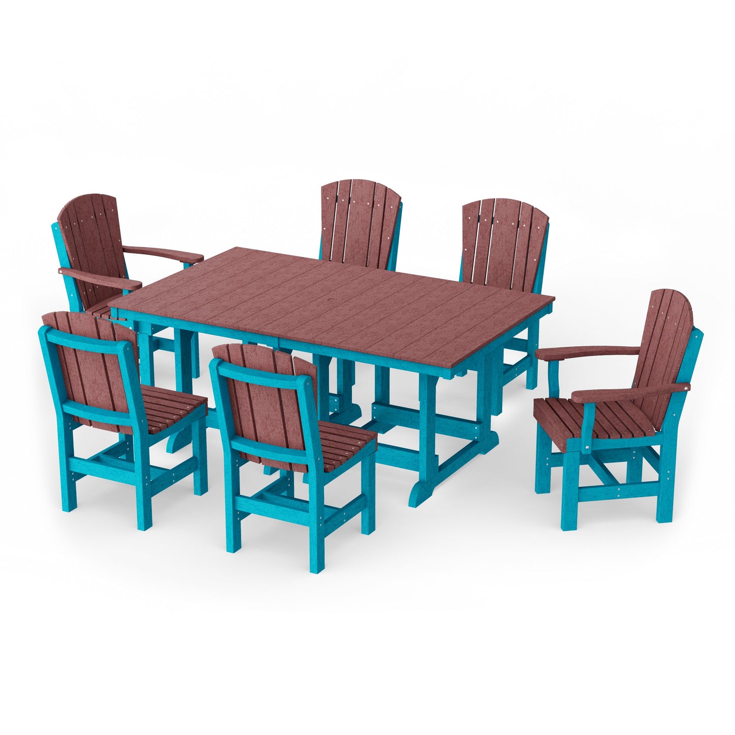 Heritage 7-Piece Rectangular Dining Set
