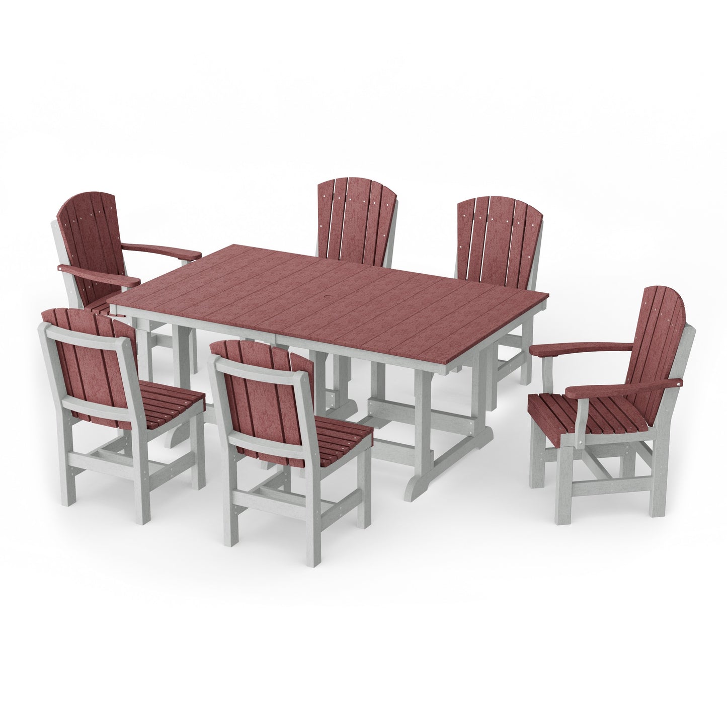 Heritage 7-Piece Rectangular Dining Set