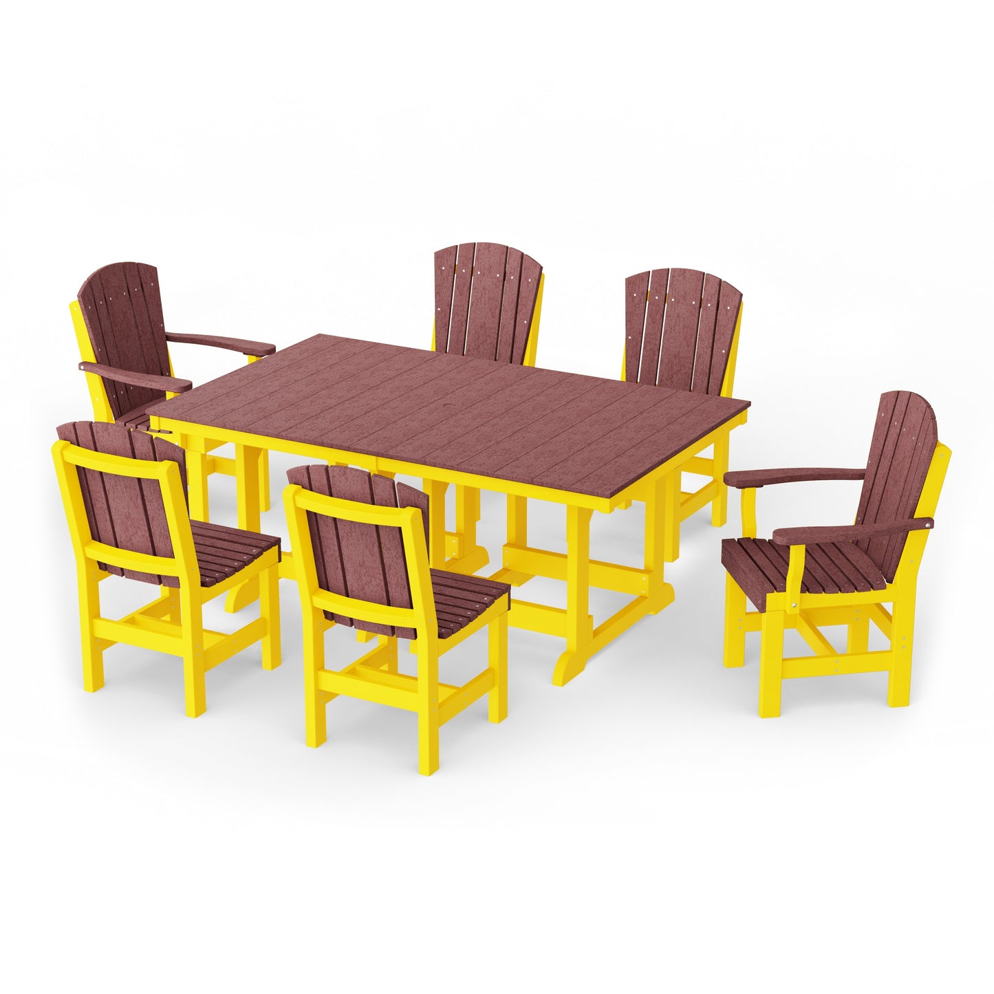 Heritage 7-Piece Rectangular Dining Set