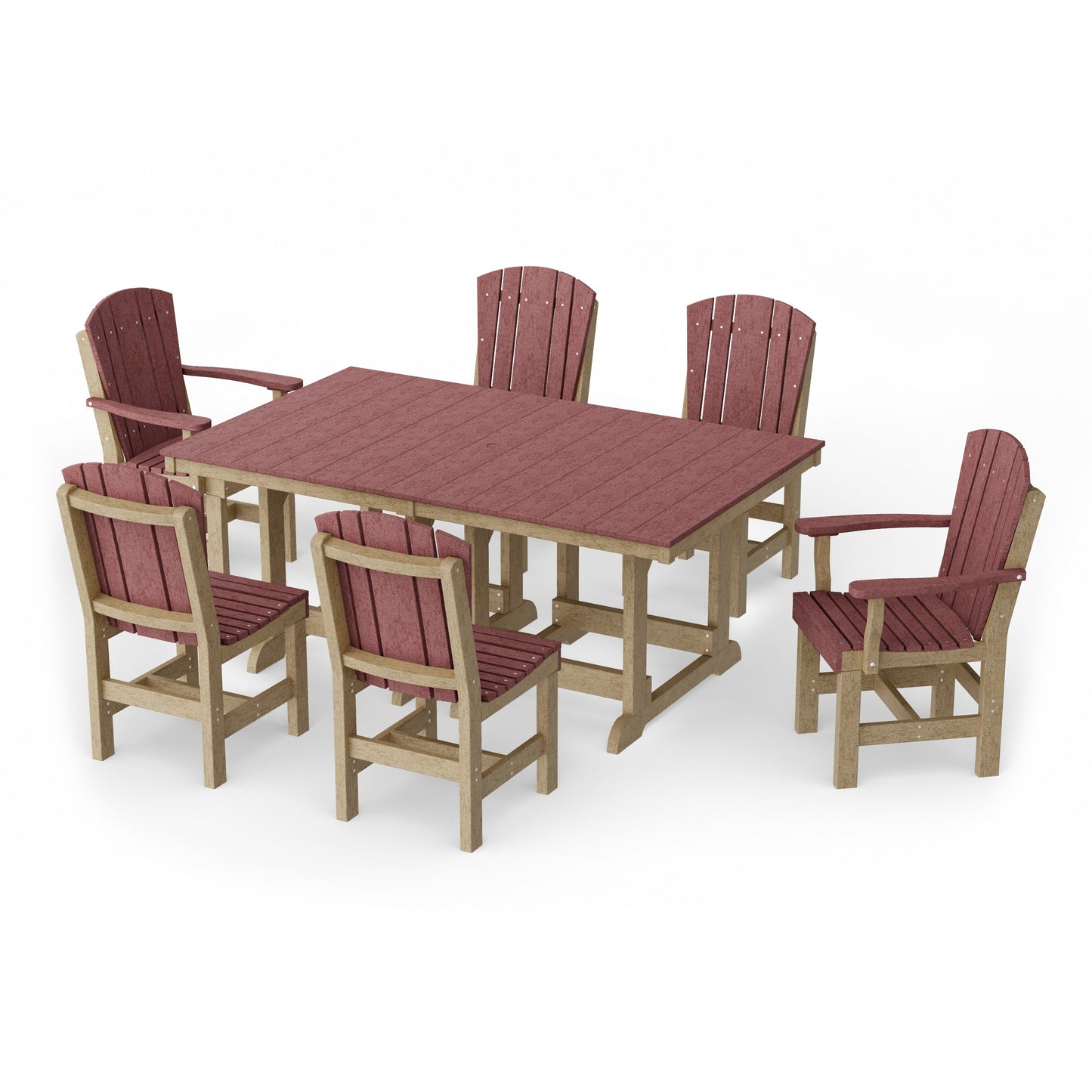 Heritage 7-Piece Rectangular Dining Set