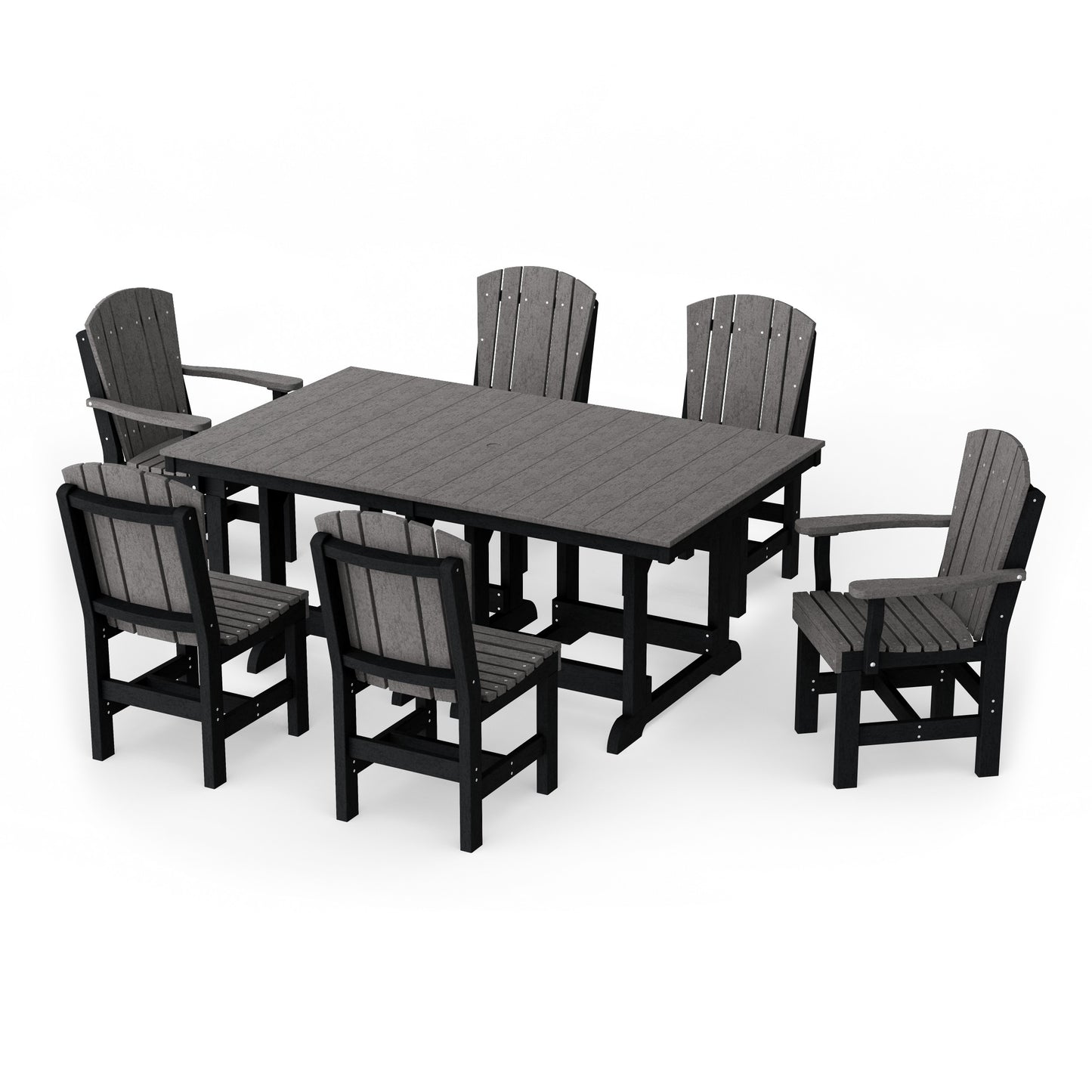 Heritage 7-Piece Rectangular Dining Set