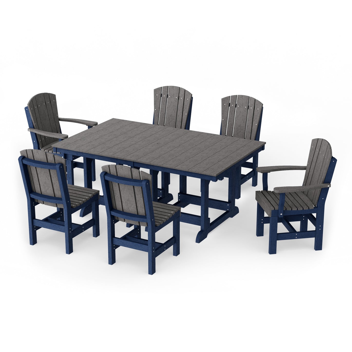 Heritage 7-Piece Rectangular Dining Set
