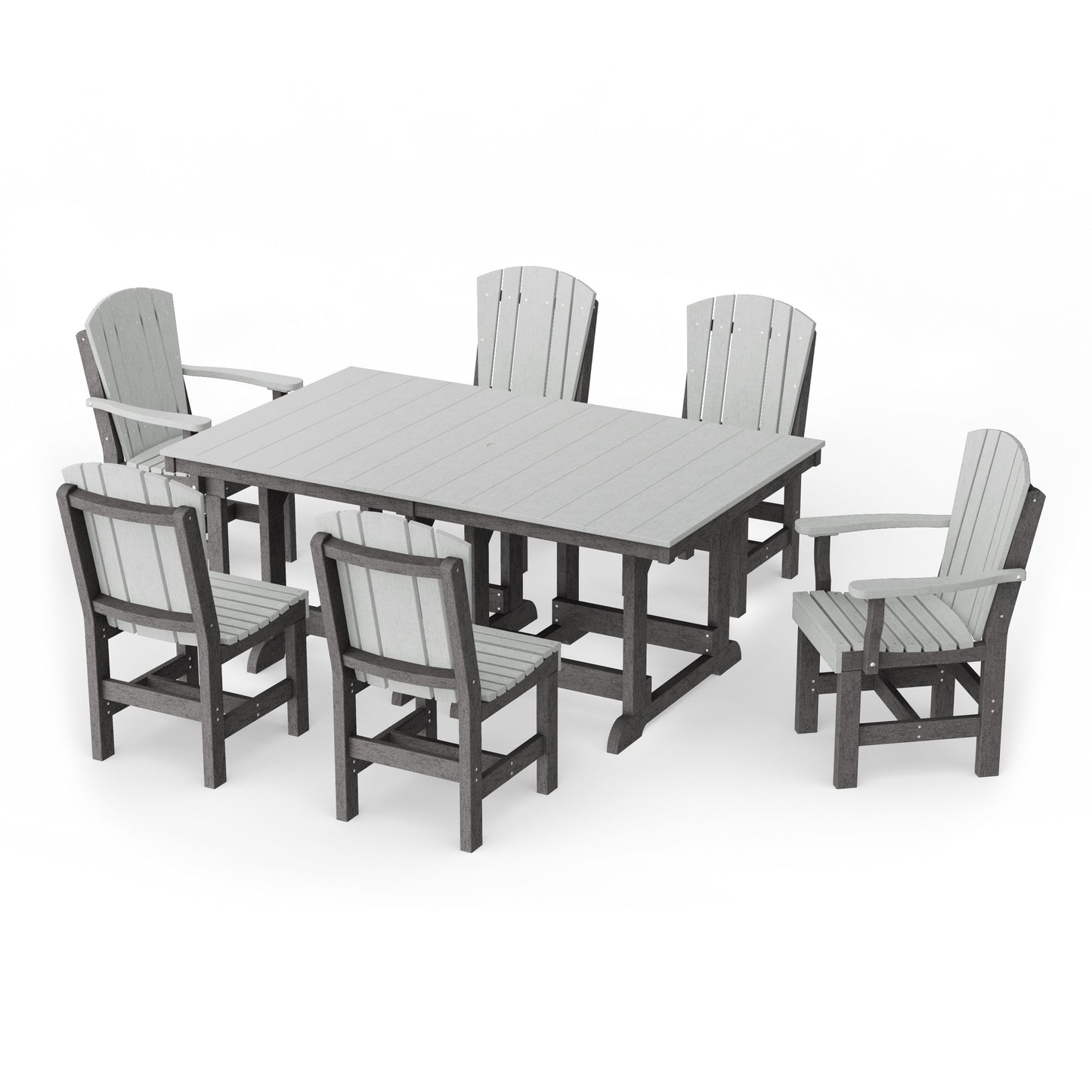 Heritage 7-Piece Rectangular Dining Set