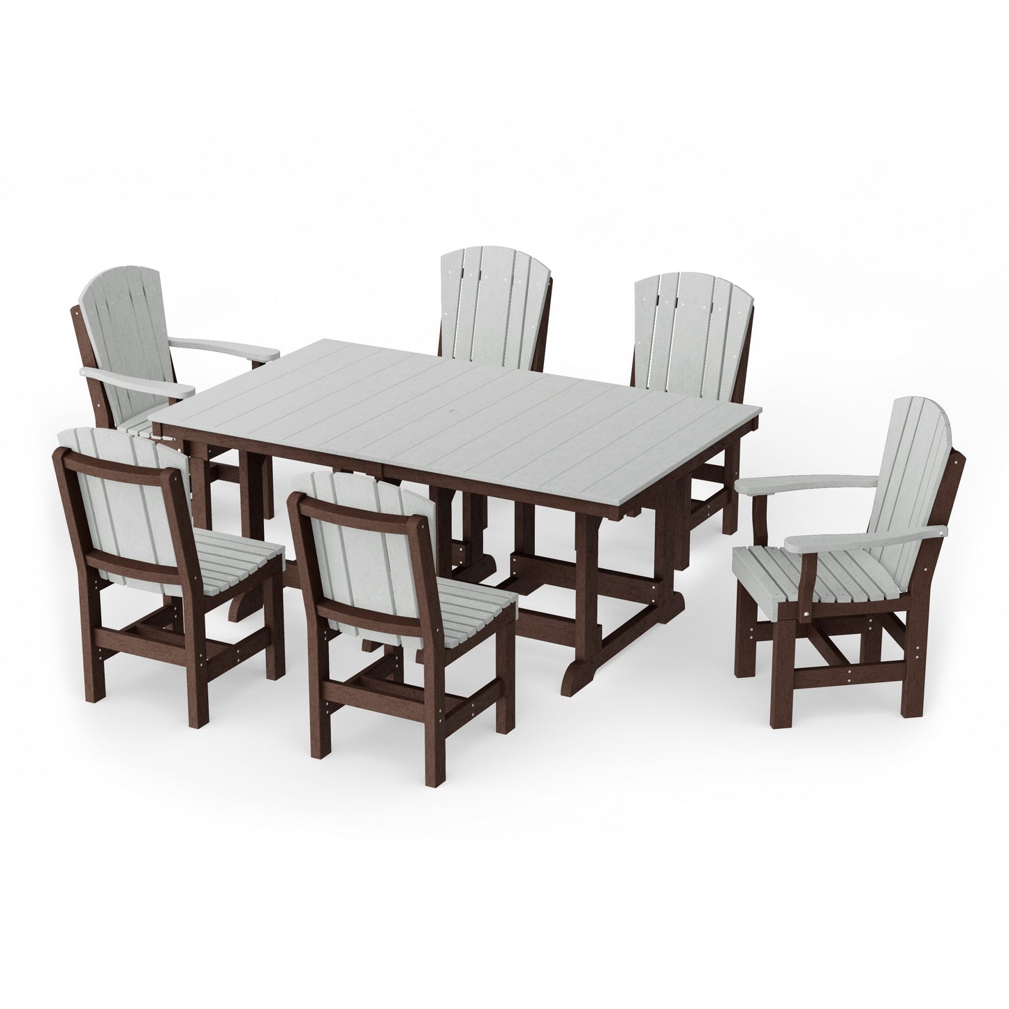 Heritage 7-Piece Rectangular Dining Set