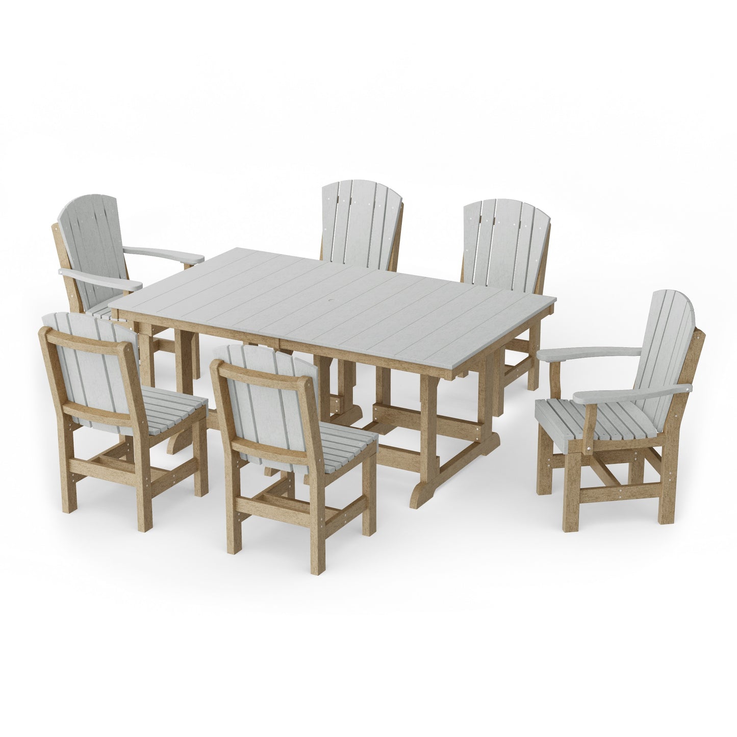 Heritage 7-Piece Rectangular Dining Set
