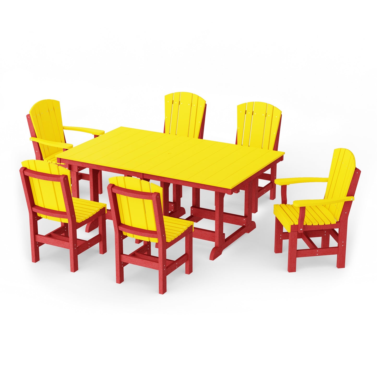Heritage 7-Piece Rectangular Dining Set