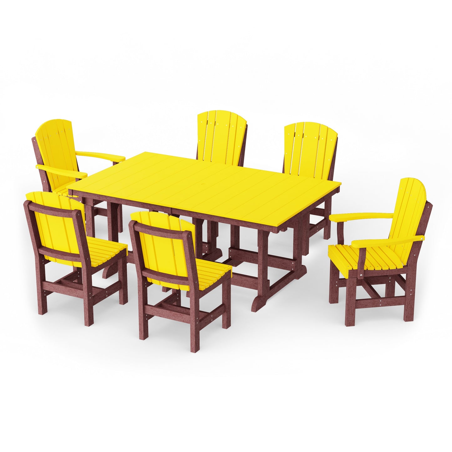 Heritage 7-Piece Rectangular Dining Set