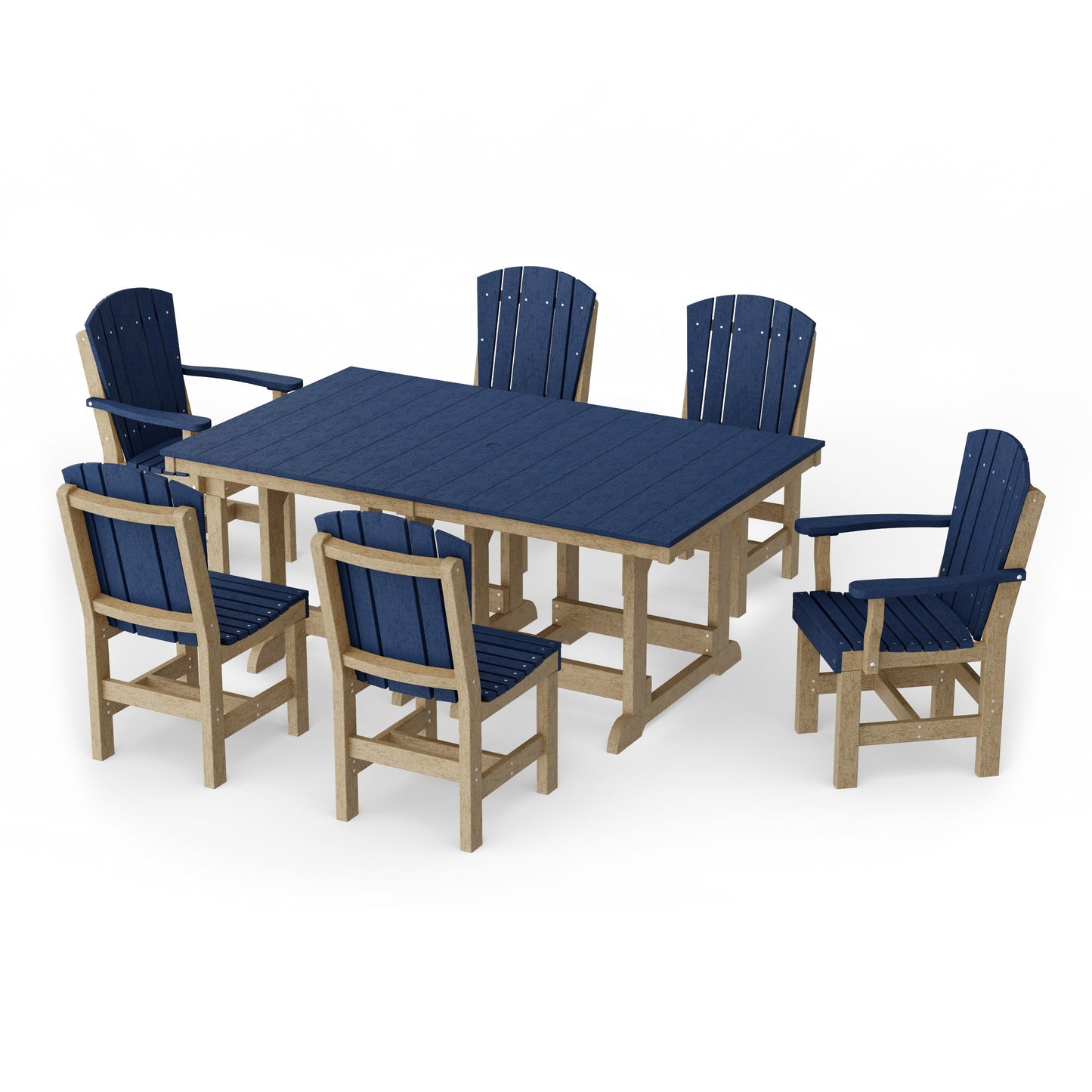 Heritage 7-Piece Rectangular Dining Set