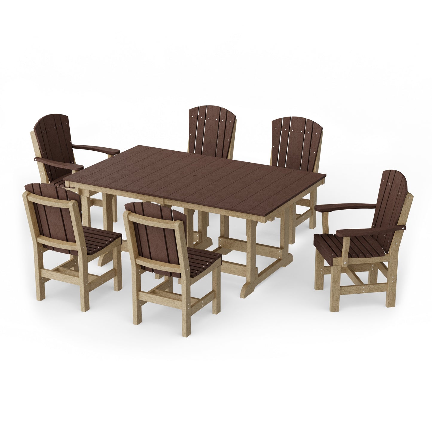 Heritage 7-Piece Rectangular Dining Set