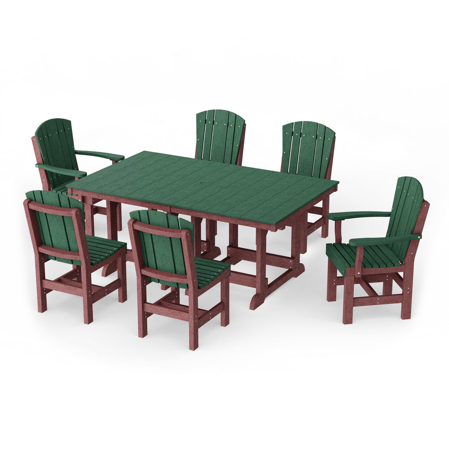 Heritage 7-Piece Rectangular Dining Set