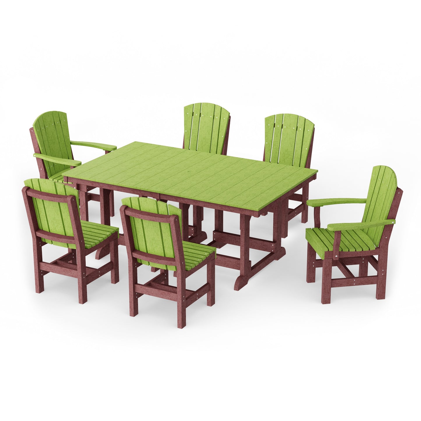 Heritage 7-Piece Rectangular Dining Set