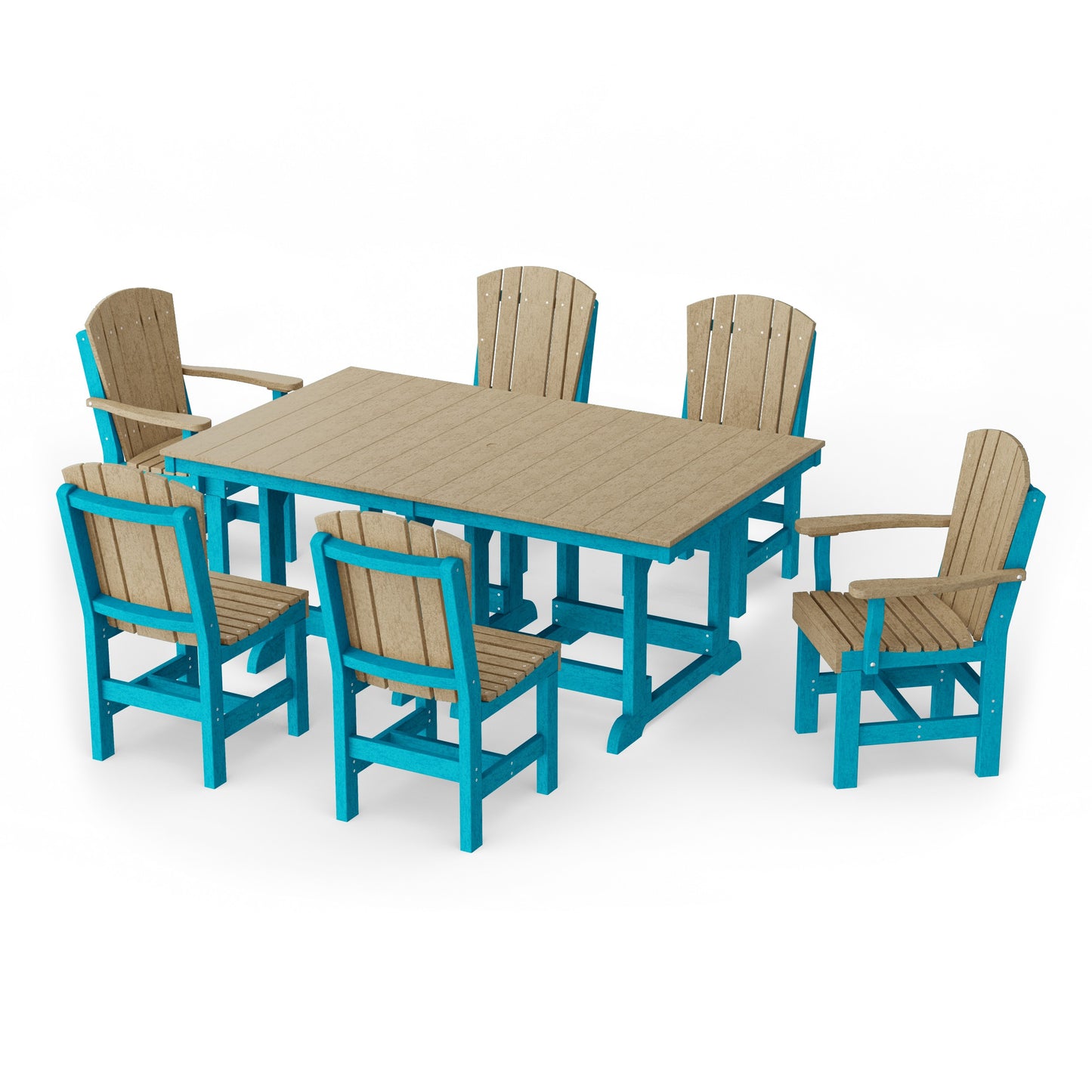 Heritage 7-Piece Rectangular Dining Set