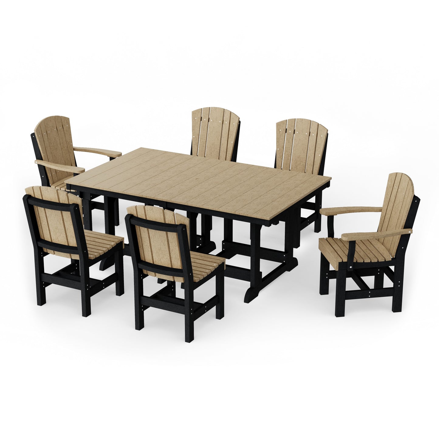 Heritage 7-Piece Rectangular Dining Set