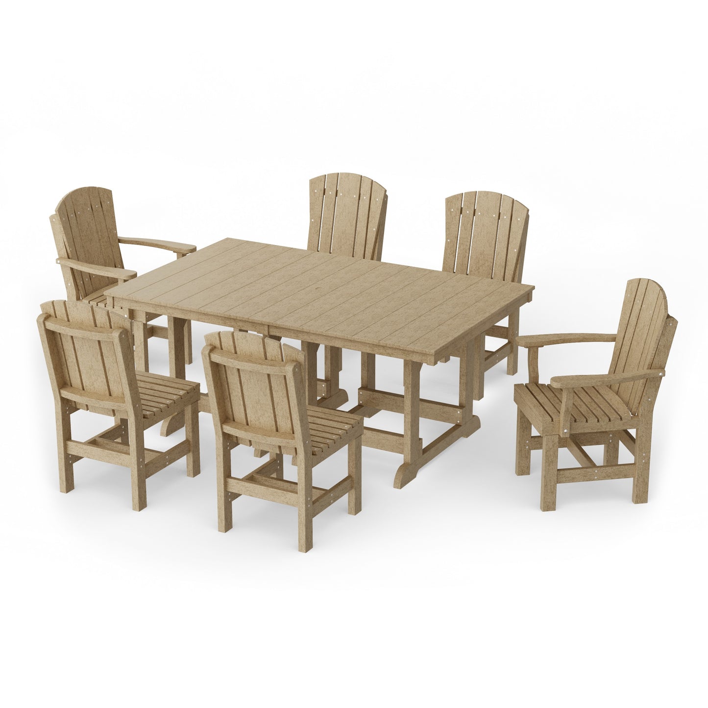 Heritage 7-Piece Rectangular Dining Set