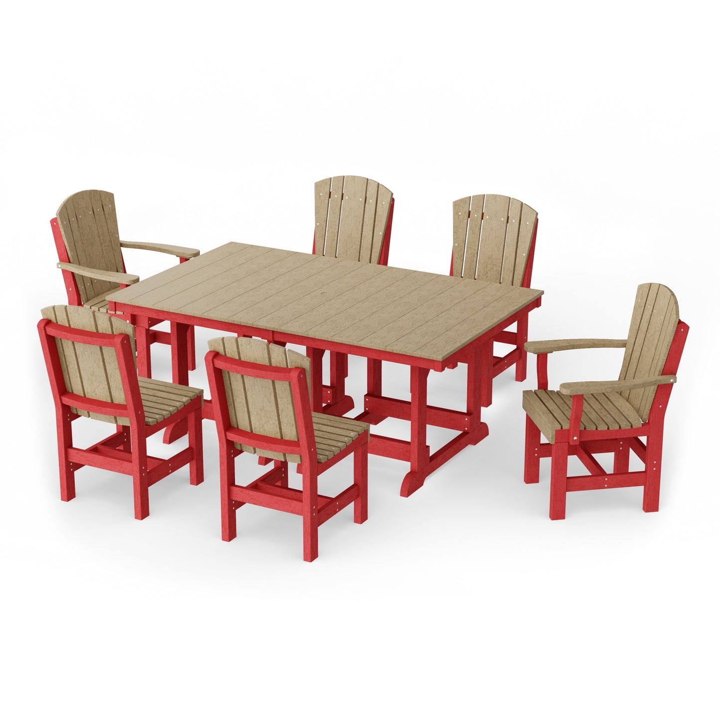 Heritage 7-Piece Rectangular Dining Set
