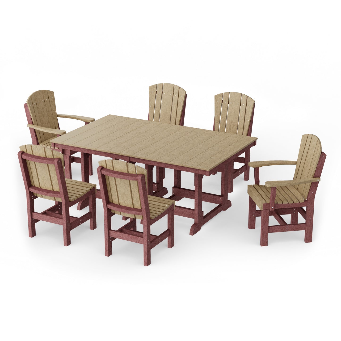 Heritage 7-Piece Rectangular Dining Set