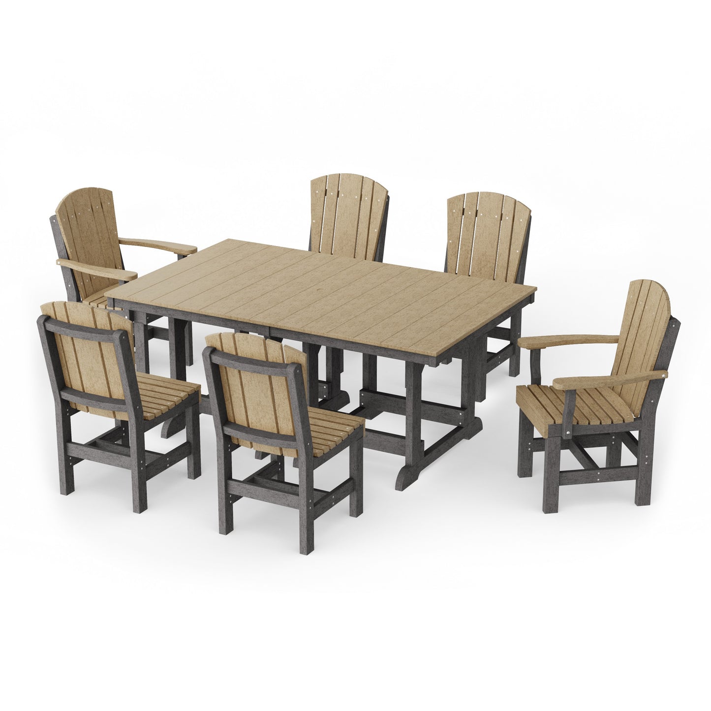 Heritage 7-Piece Rectangular Dining Set