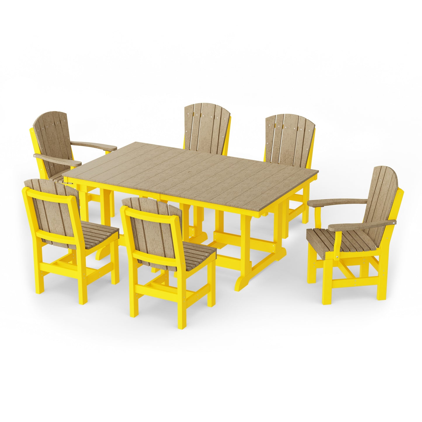 Heritage 7-Piece Rectangular Dining Set