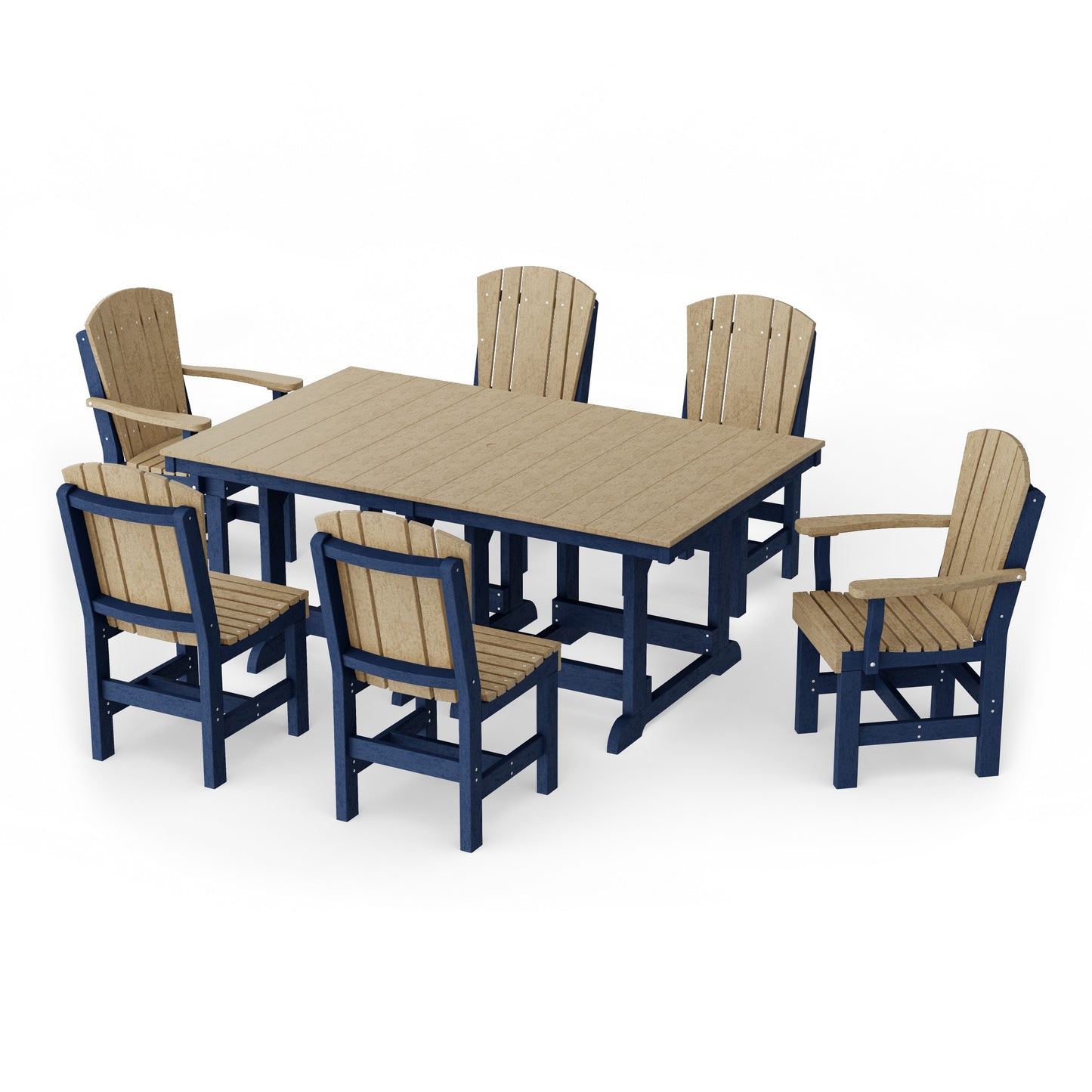 Heritage 7-Piece Rectangular Dining Set