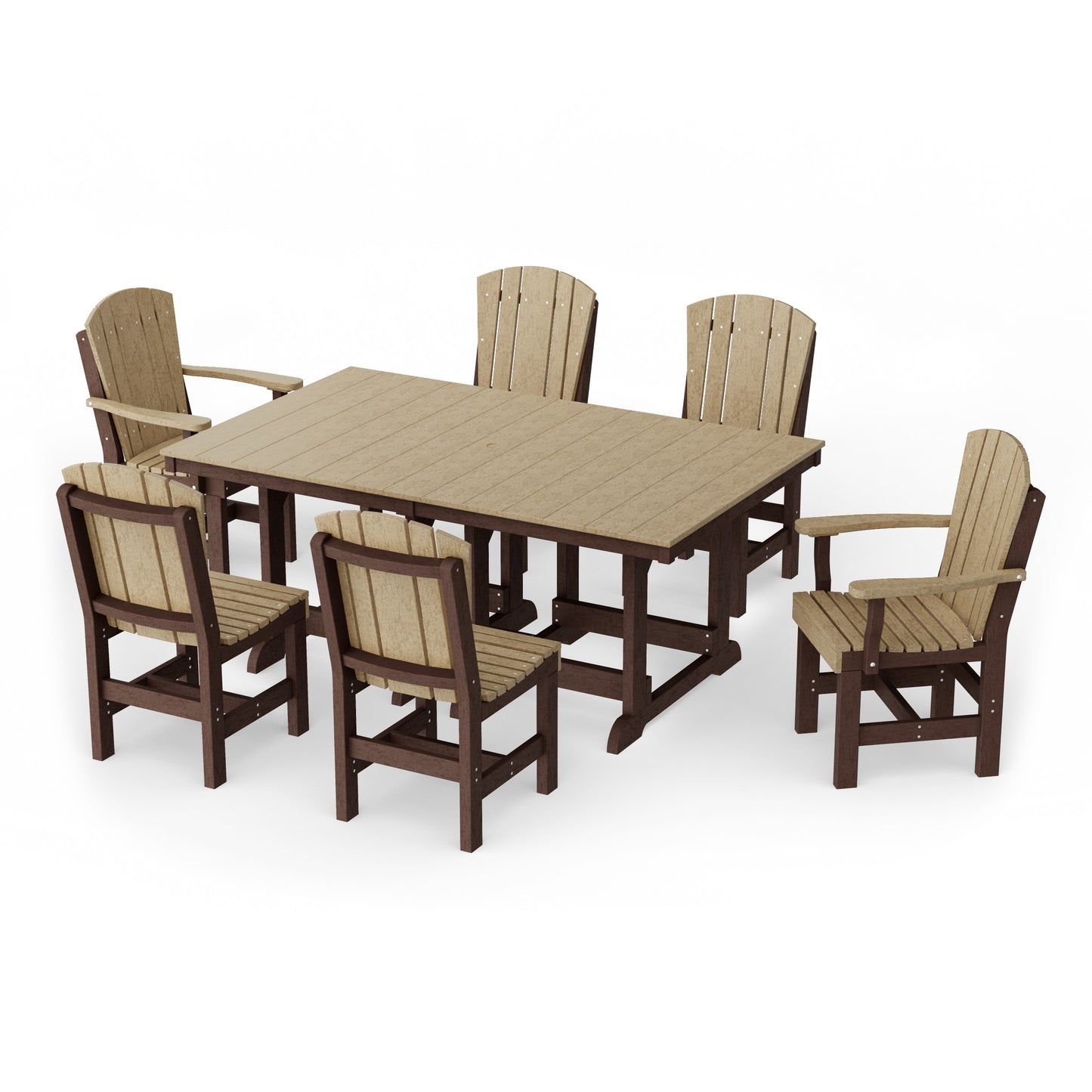 Heritage 7-Piece Rectangular Dining Set