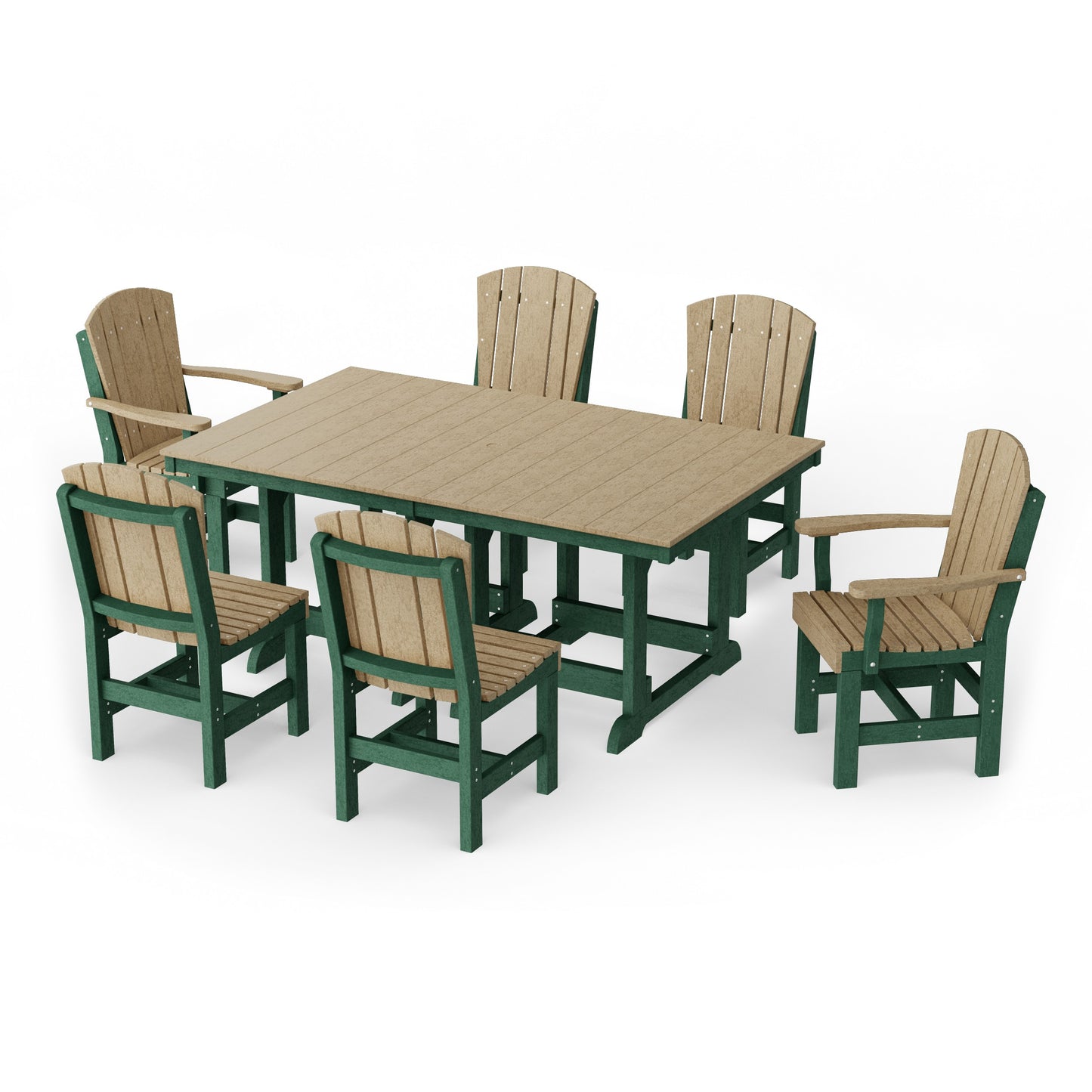 Heritage 7-Piece Rectangular Dining Set