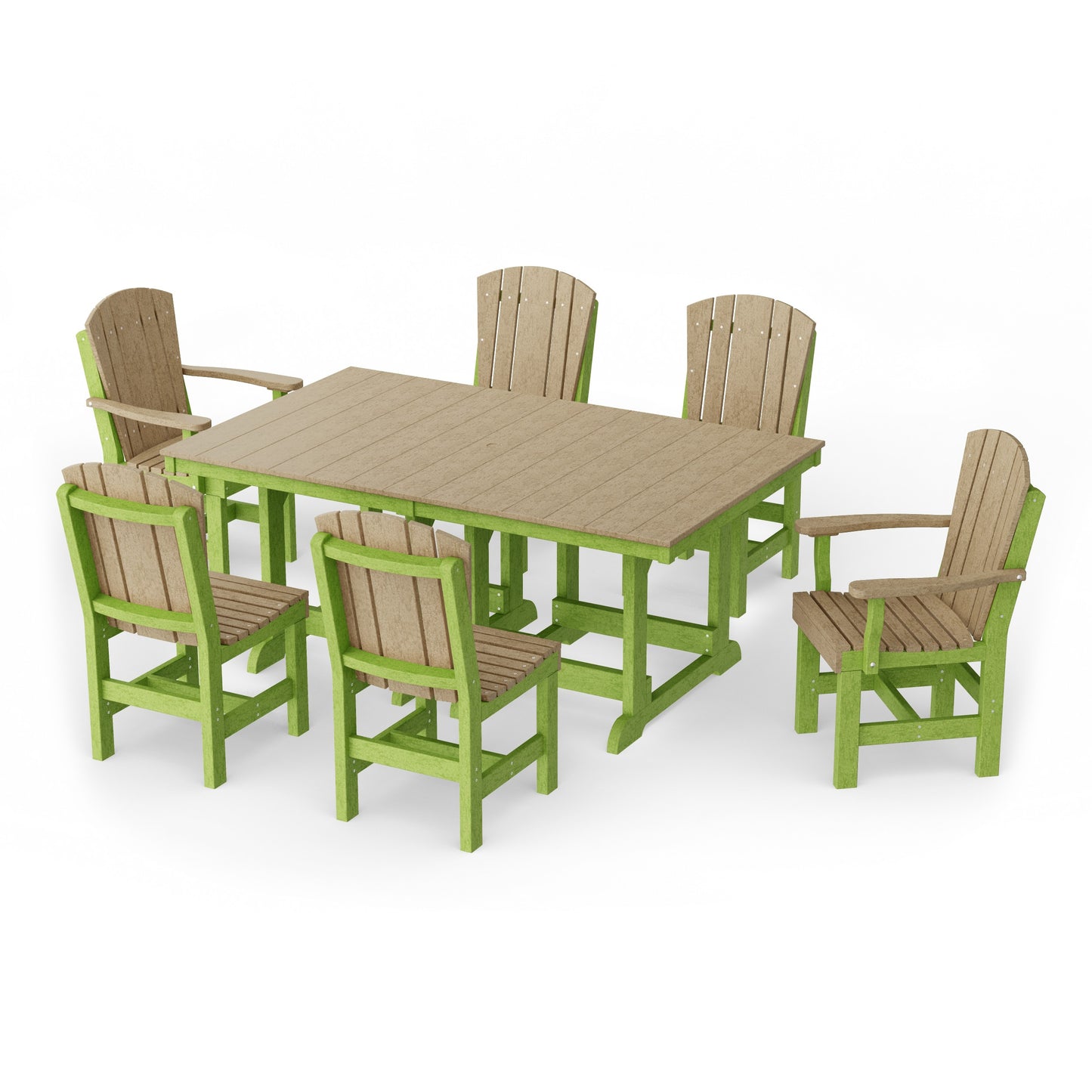 Heritage 7-Piece Rectangular Dining Set