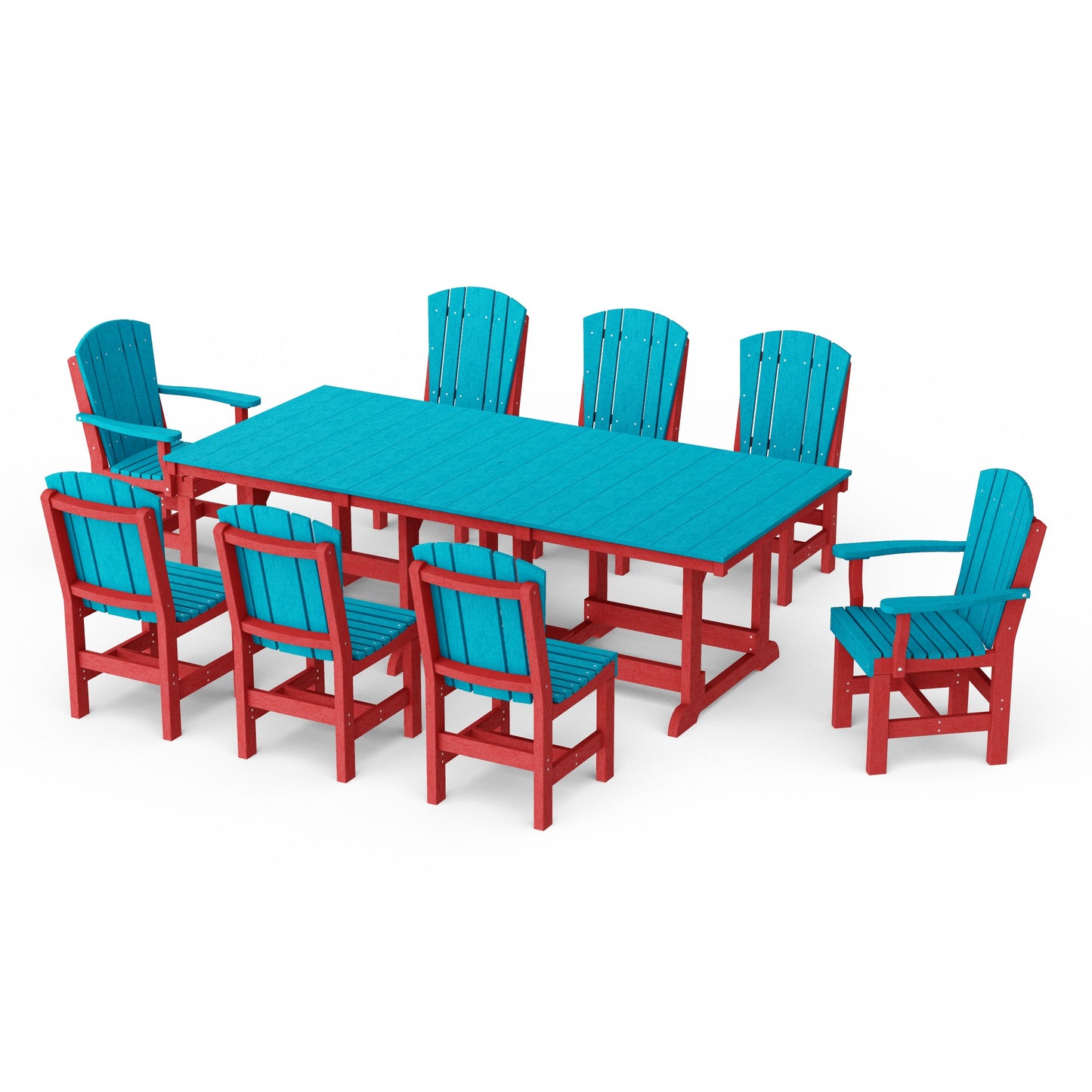 Heritage 9-Piece Rectangular Dining Set