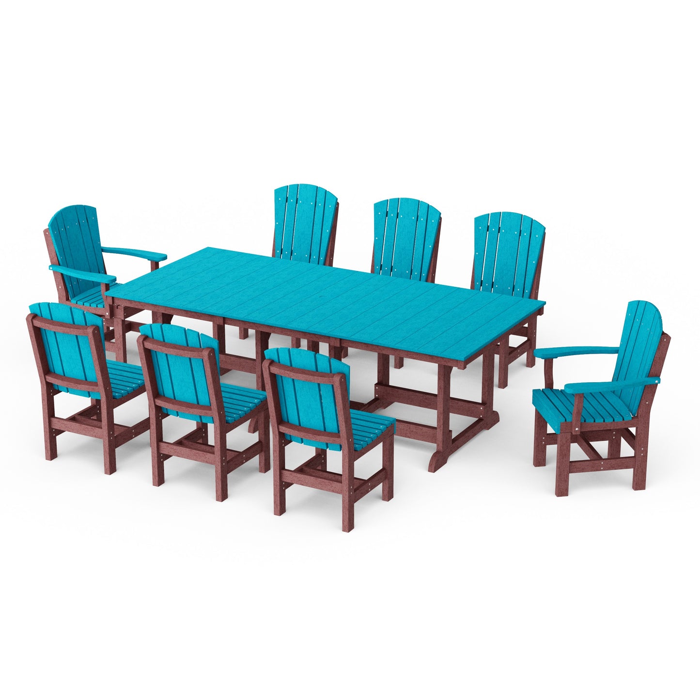 Heritage 9-Piece Rectangular Dining Set