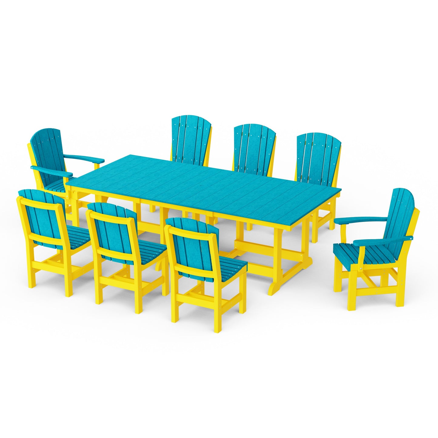 Heritage 9-Piece Rectangular Dining Set