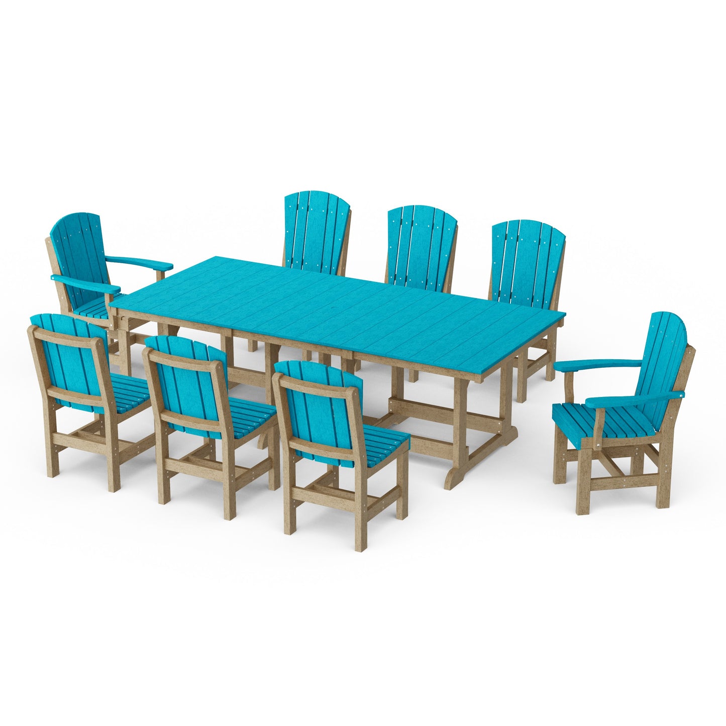 Heritage 9-Piece Rectangular Dining Set