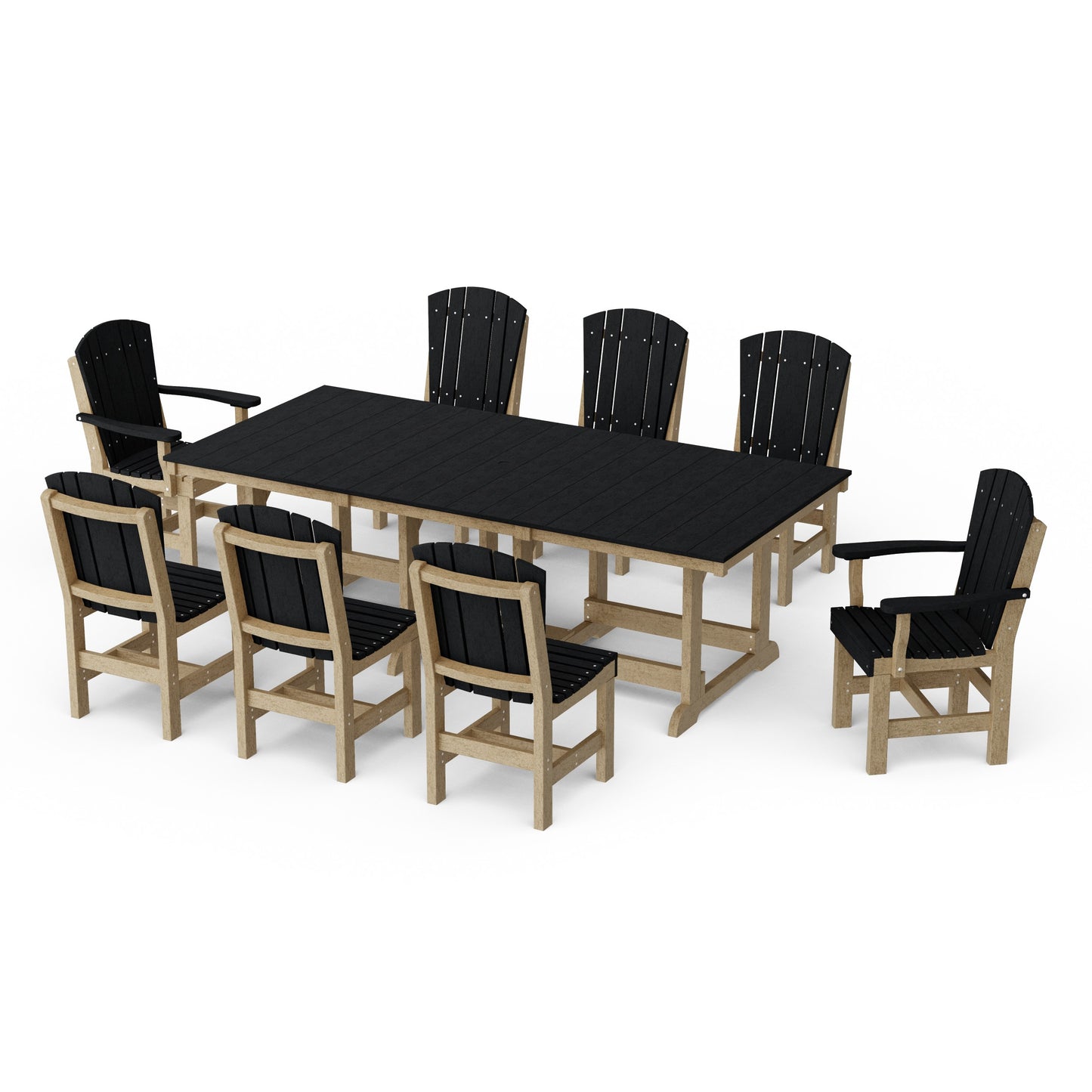 Heritage 9-Piece Rectangular Dining Set