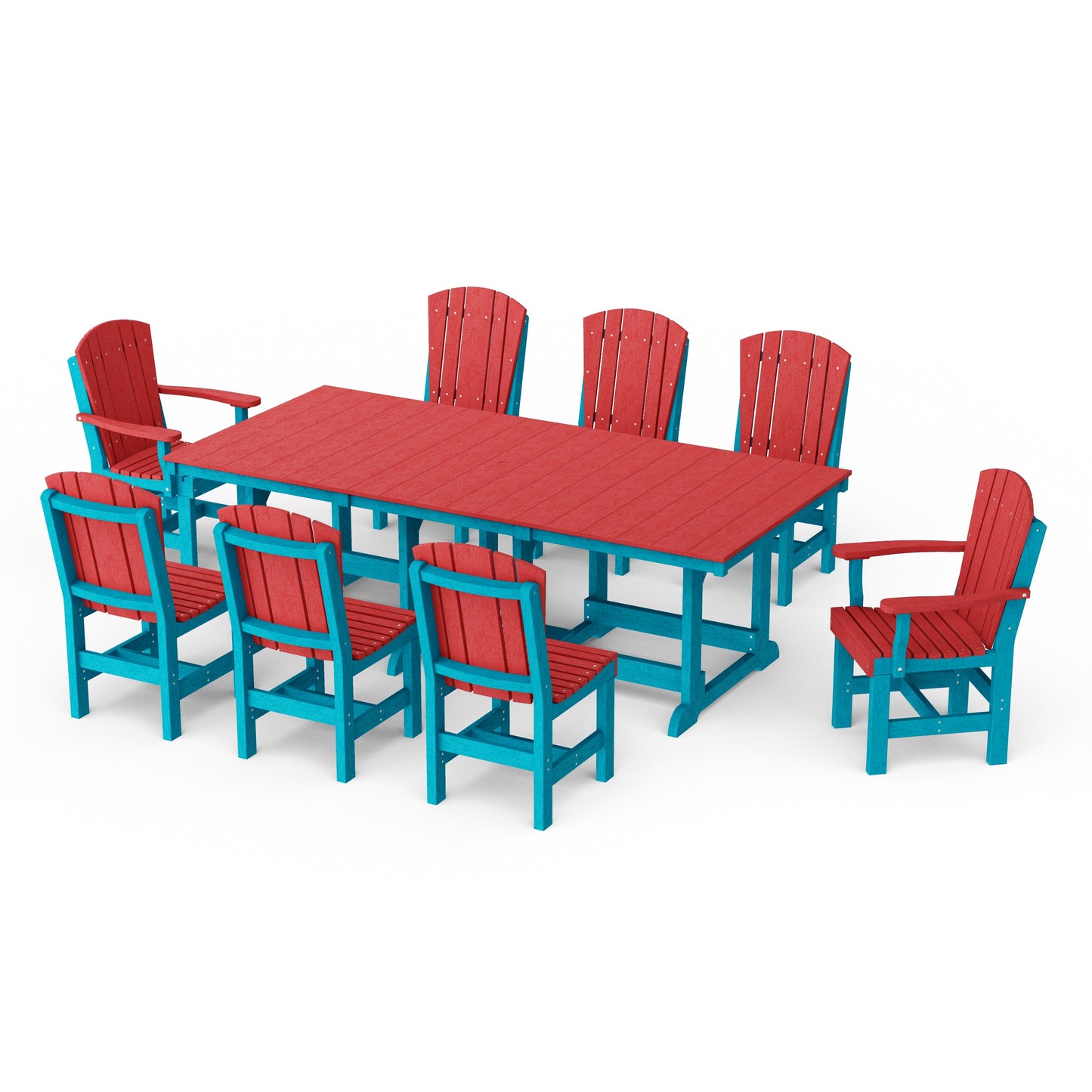 Heritage 9-Piece Rectangular Dining Set