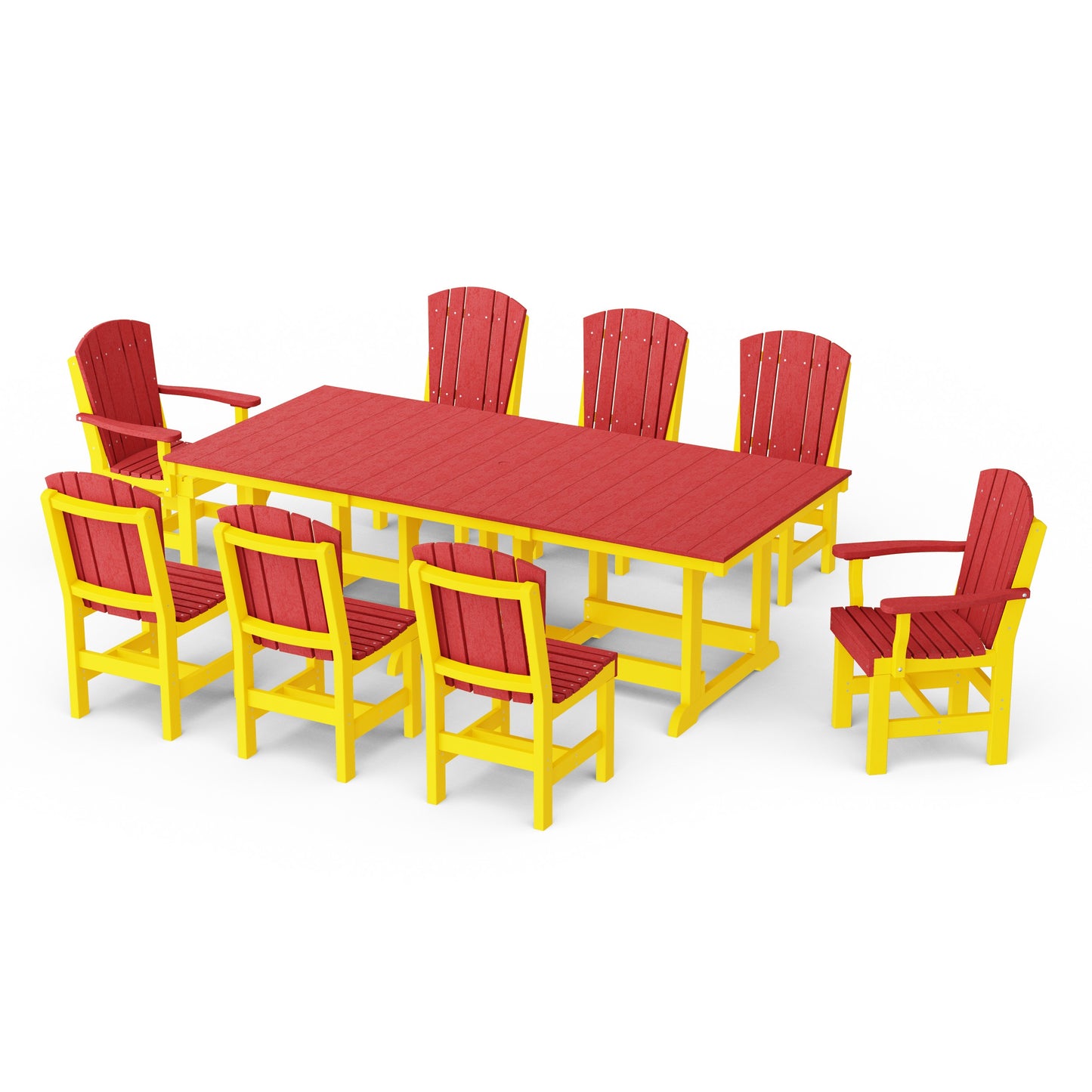 Heritage 9-Piece Rectangular Dining Set