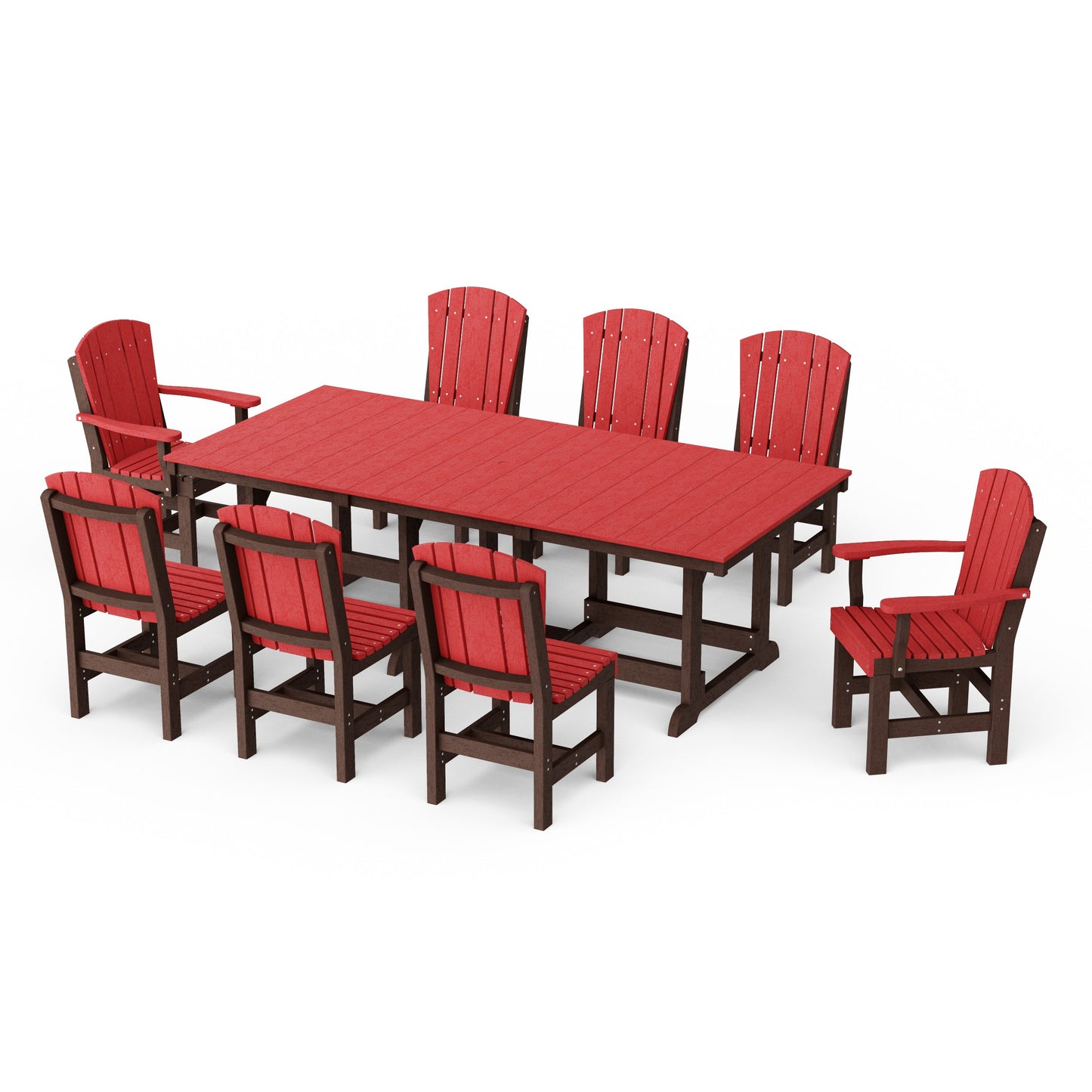 Heritage 9-Piece Rectangular Dining Set