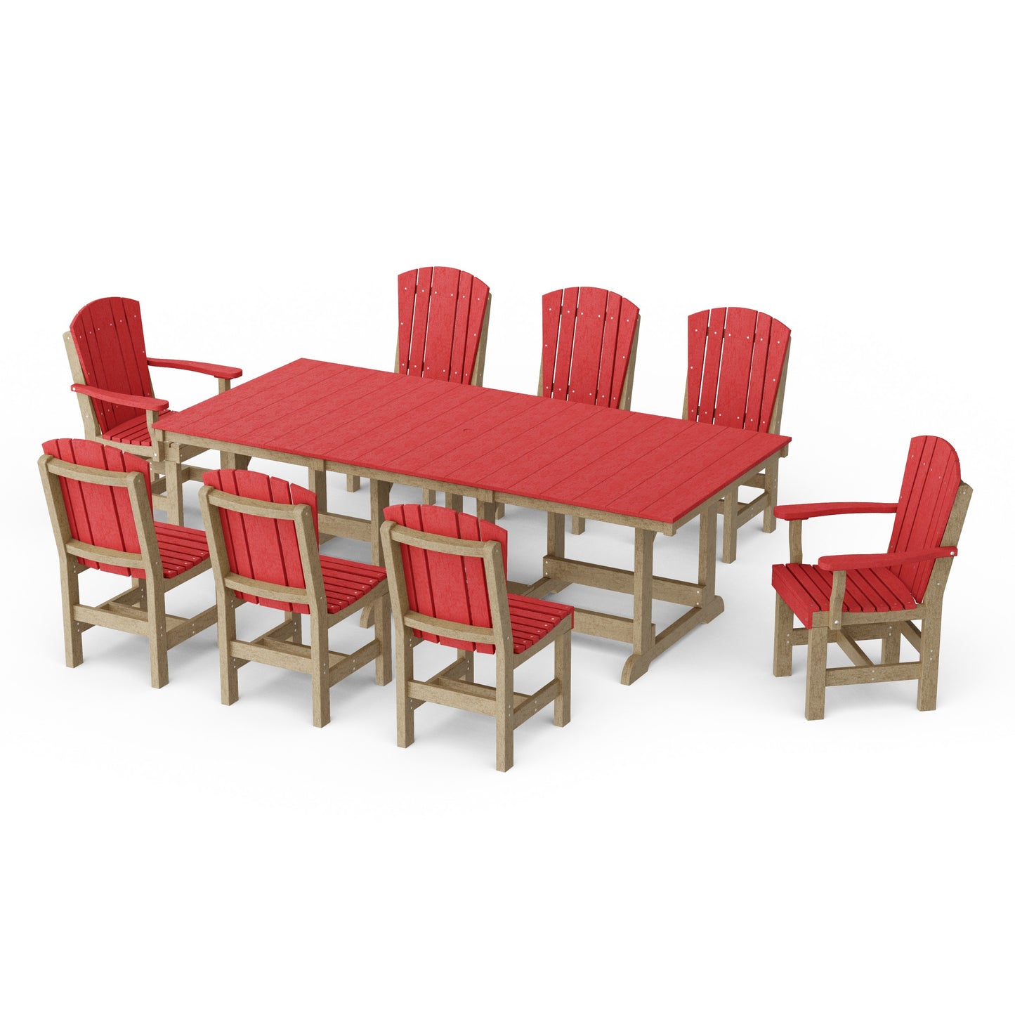 Heritage 9-Piece Rectangular Dining Set